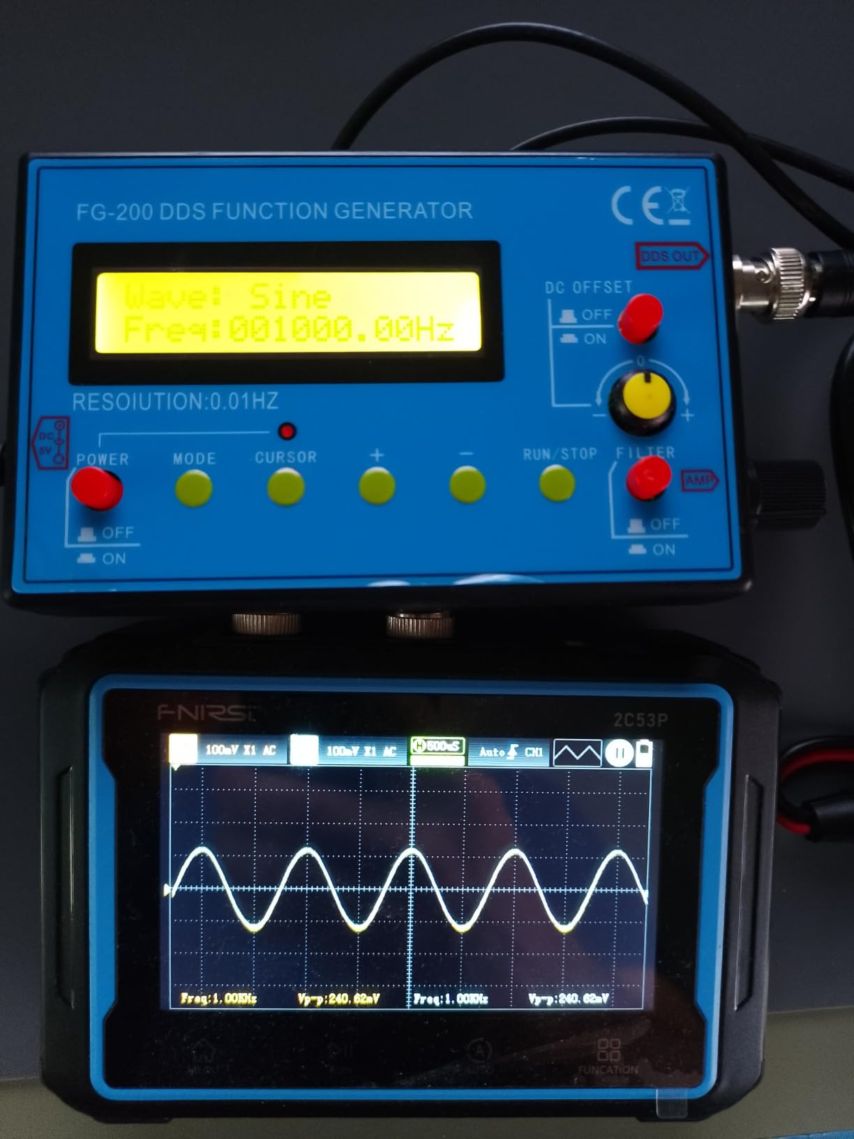 SEESII 1Hz-500kHz DDS Signal Generator with Schumann Resonator customer photo 1
