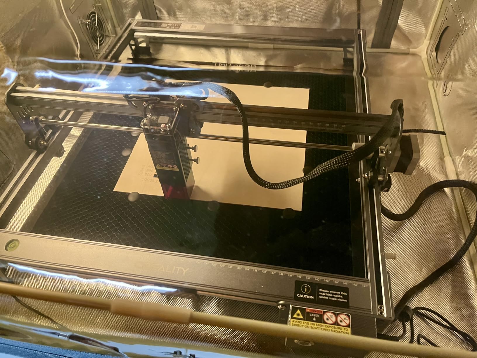 Creality Falcon 10W Laser Engraver Machine, 0.06mm High Precision Laser Engraving Machine 72W Laser Cutter and Engraver Machine for Wood Metal Acrylic Leather, 15.7