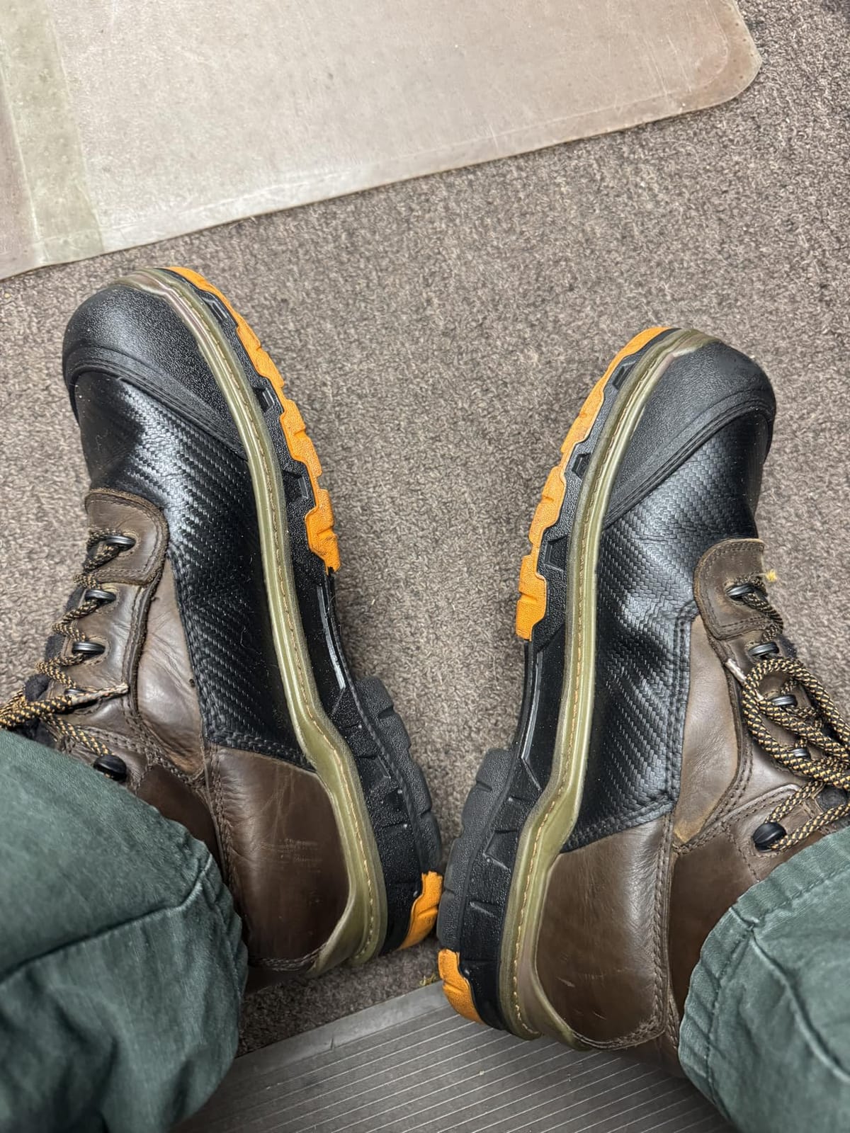 Wolverine Men's Overpass Composite Toe Waterproof Work Boots customer photo 2
