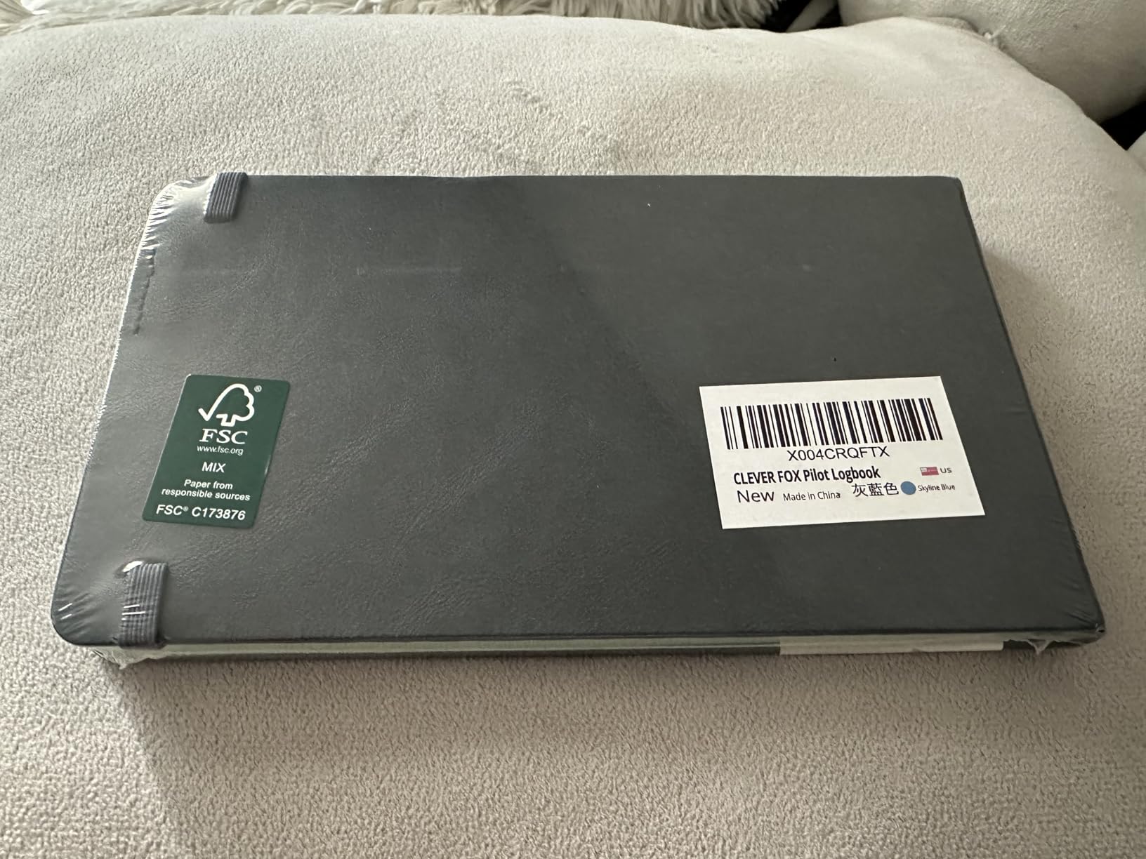 Clever Fox Pilot Logbook, Student Pro Flight Log, Radar Green, Green Pages customer photo 1