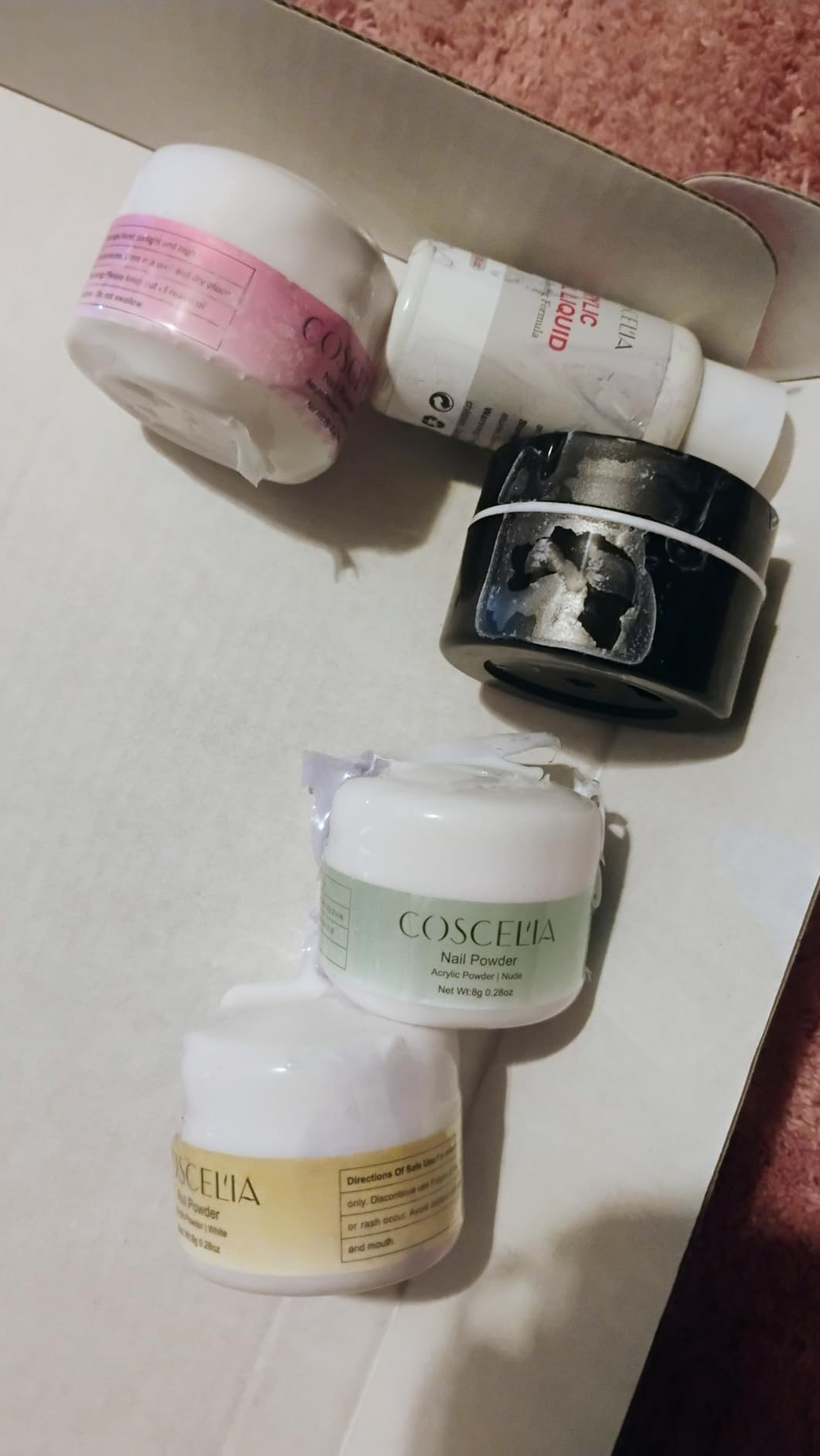 COSCELIA Acrylic Nail Kit for Beginners with Everything & Gel Nail Polish customer photo 1