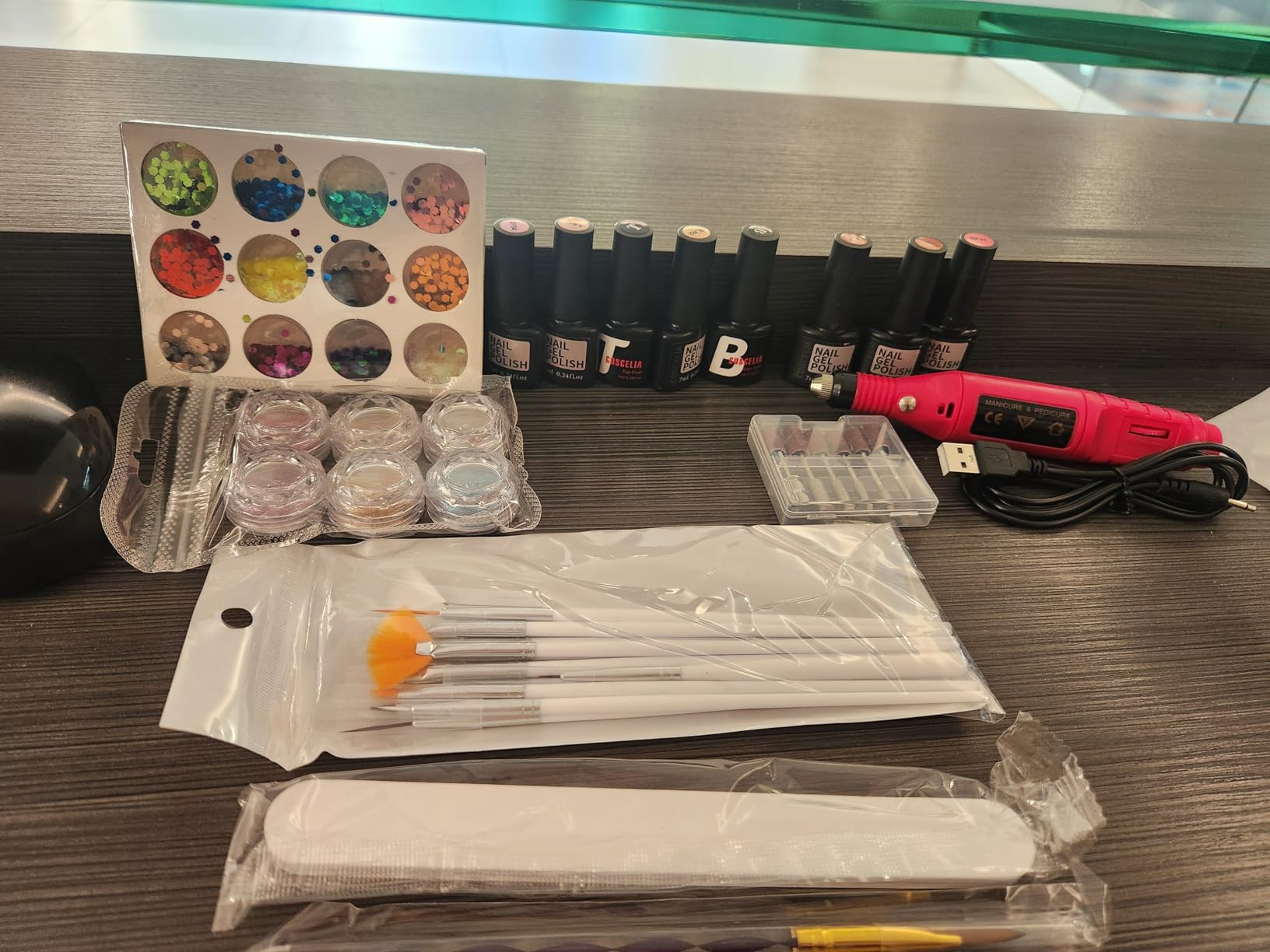 COSCELIA Acrylic Nail Kit for Beginners with Everything & Gel Nail Polish customer photo 2