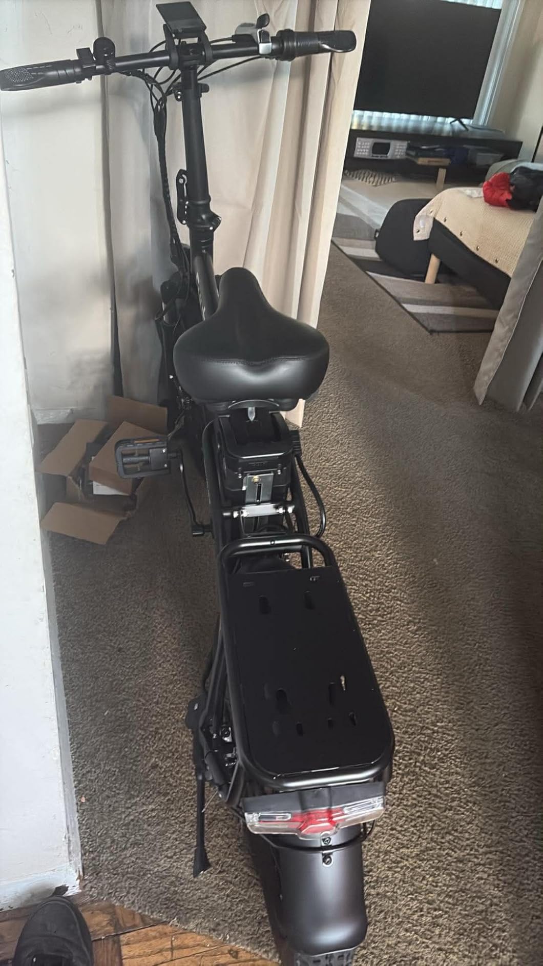 Foldable Electric Bike for Adults, 48V 20Ah Removable Lithium Battery up to 80Miles, 20