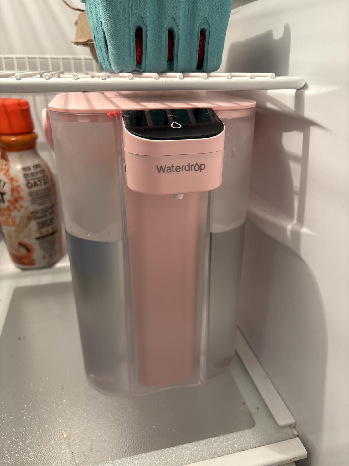 Waterdrop ED01W Electric Water Filter Pitcher, NSF/ANSI 42&53&401&372,White customer photo 2