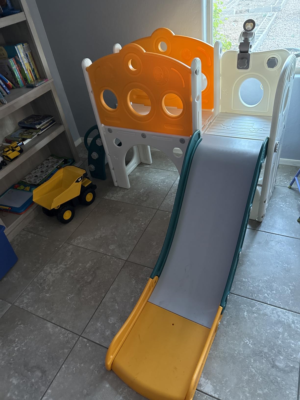 DOREROOM 9 in 1 Toddler Slide and Swing Set, Kids Slide for Toddler Age 1-3 customer photo 2