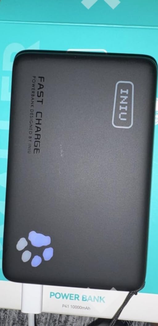 INIU 10000mAh 45W Fast Charging Portable Charger, Smaller Travel Power Bank customer photo 2