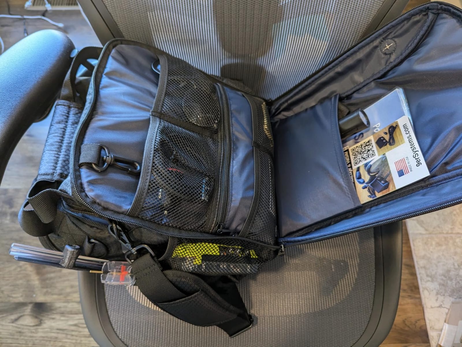 EntireFlight Flight Bag For Pilots - Pilot Bag Carries All Required Pilot accessories and Gear Including Your Kneeboard, Ipad, And Aviation Headset - Great Gifts for Students & CFIs customer photo 2