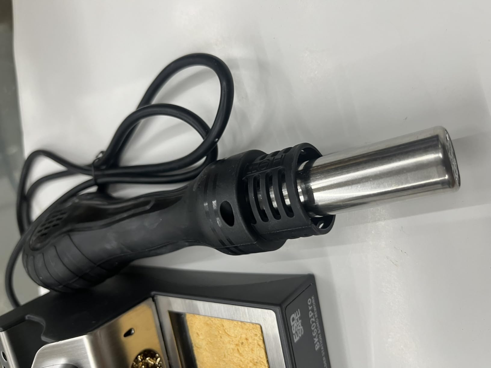 BK882 Soldering Station 2-IN-1 Hot Air Rework Station with Large LCD Display,650W Hign Power Solder Stations, °F /°C Cool/Hot Air Conversion, Digital Temperature Calibration, Auto Sleep customer photo 1