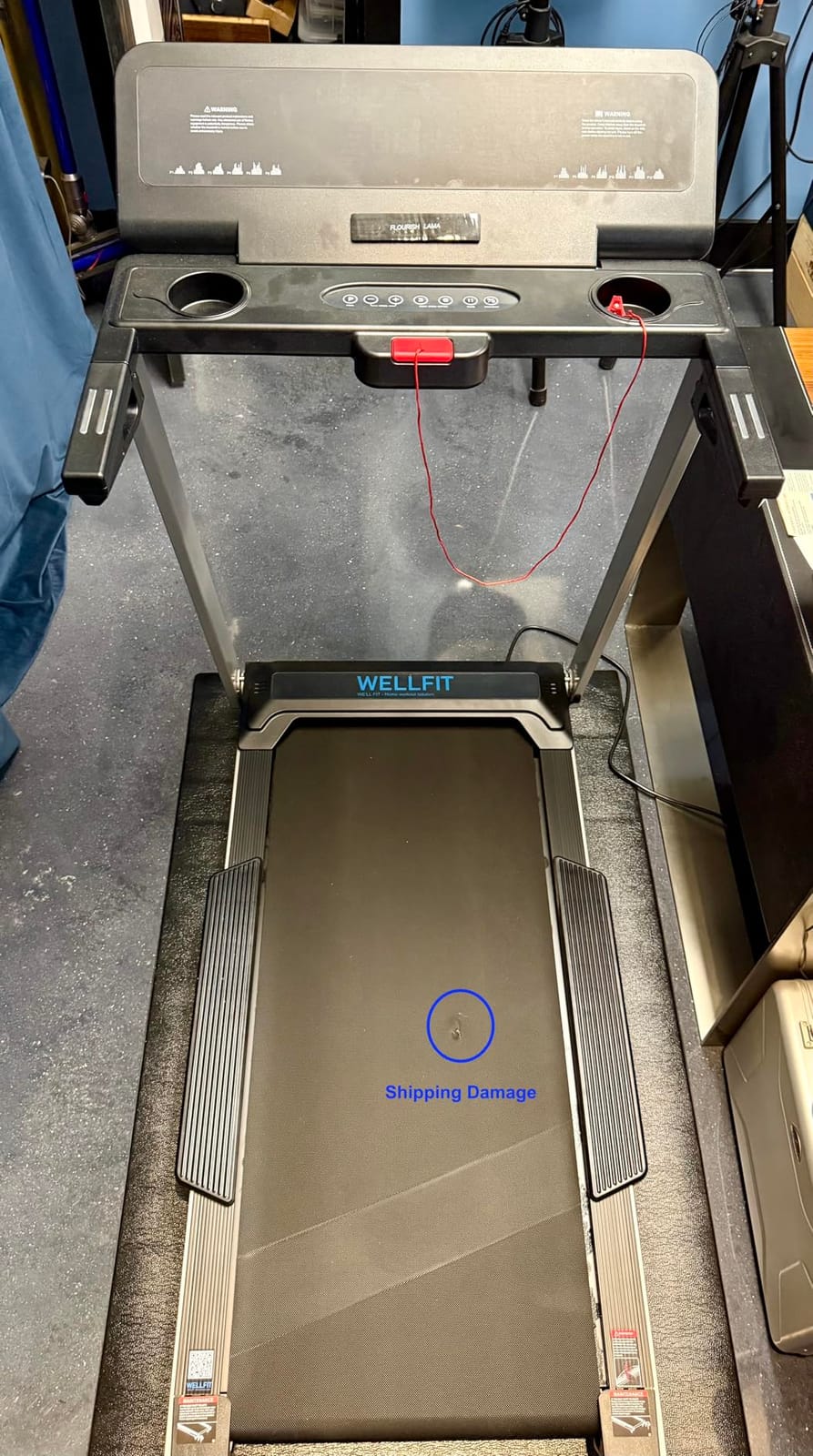 Treadmill for Home, 2 Level Incline Heavy Duty Treadmills | 450 lbs Capacity, 4.0 HP, 10 MPH, 20