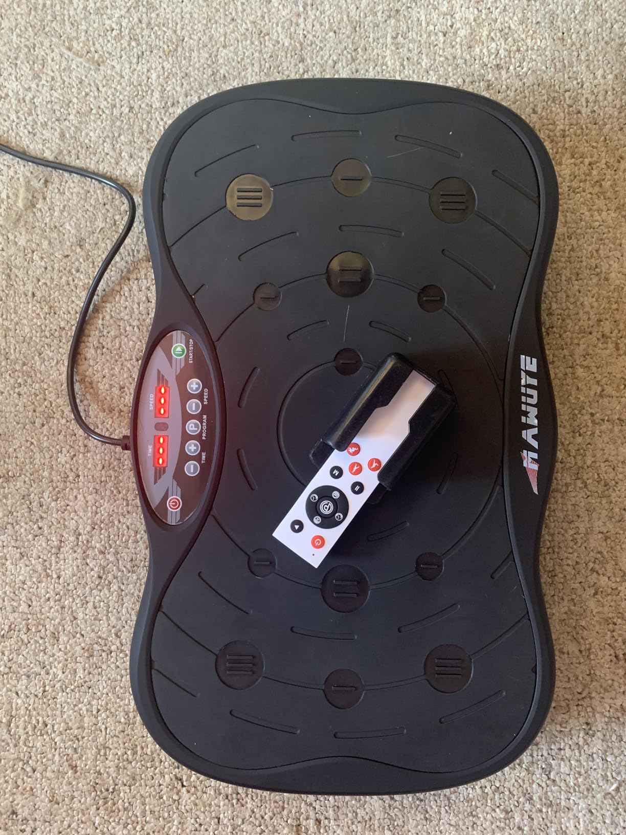 Vibration Plate Exercise Machine for Lymphatic Drainage Weight Loss, Whole Body Workout Vibration Fitness Platform ,Home Training Equipment ,Sport Gym for Weight Loss Fat Burner for Women Men customer photo 2