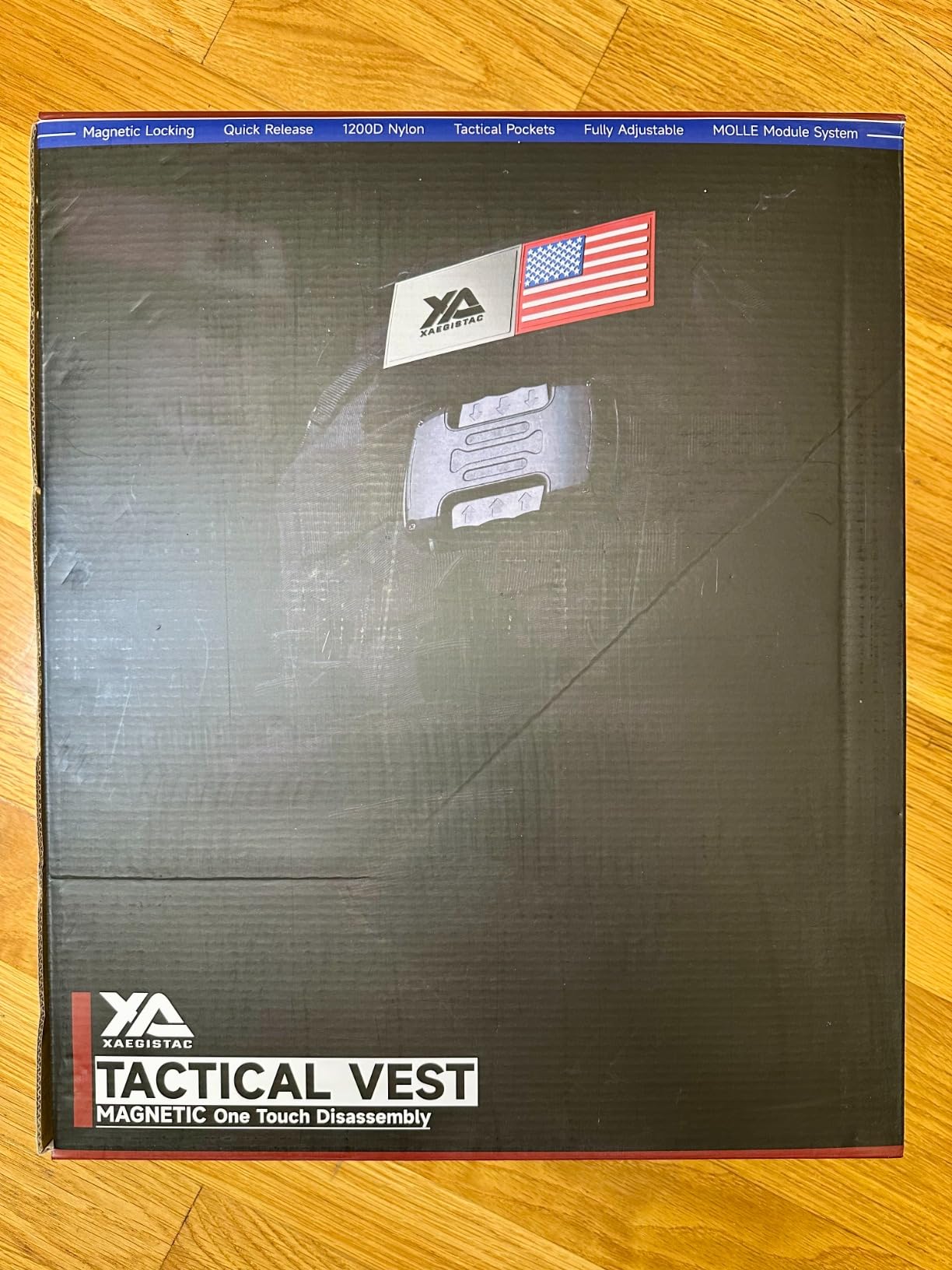 xaegistac Tactical Vest One Click Quick Release Tactical Vest customer photo 2