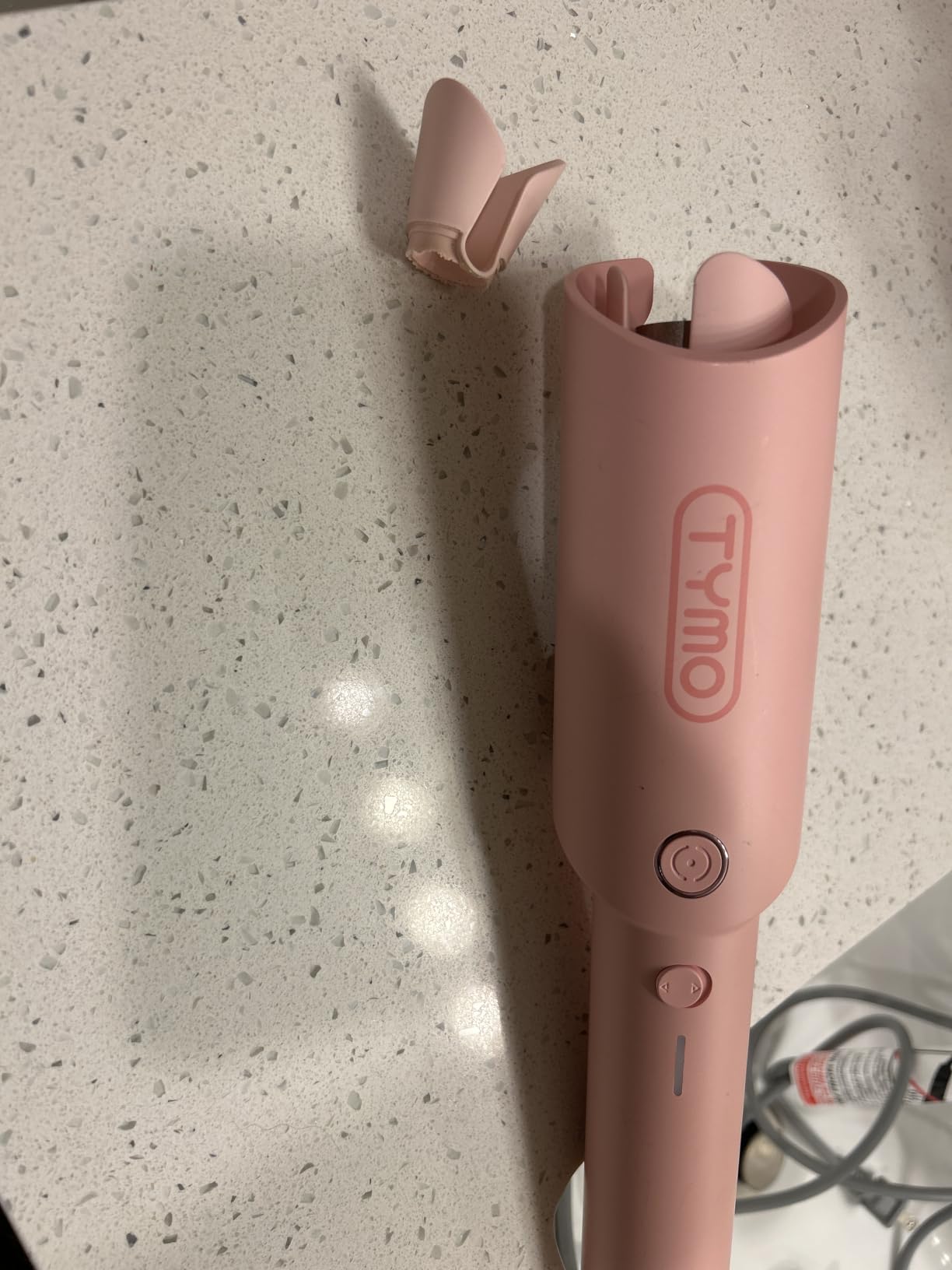 TYMO Automatic Rotating Curling Iron, TYMO CURLPRO Beach Waves Hair Curler customer photo 2