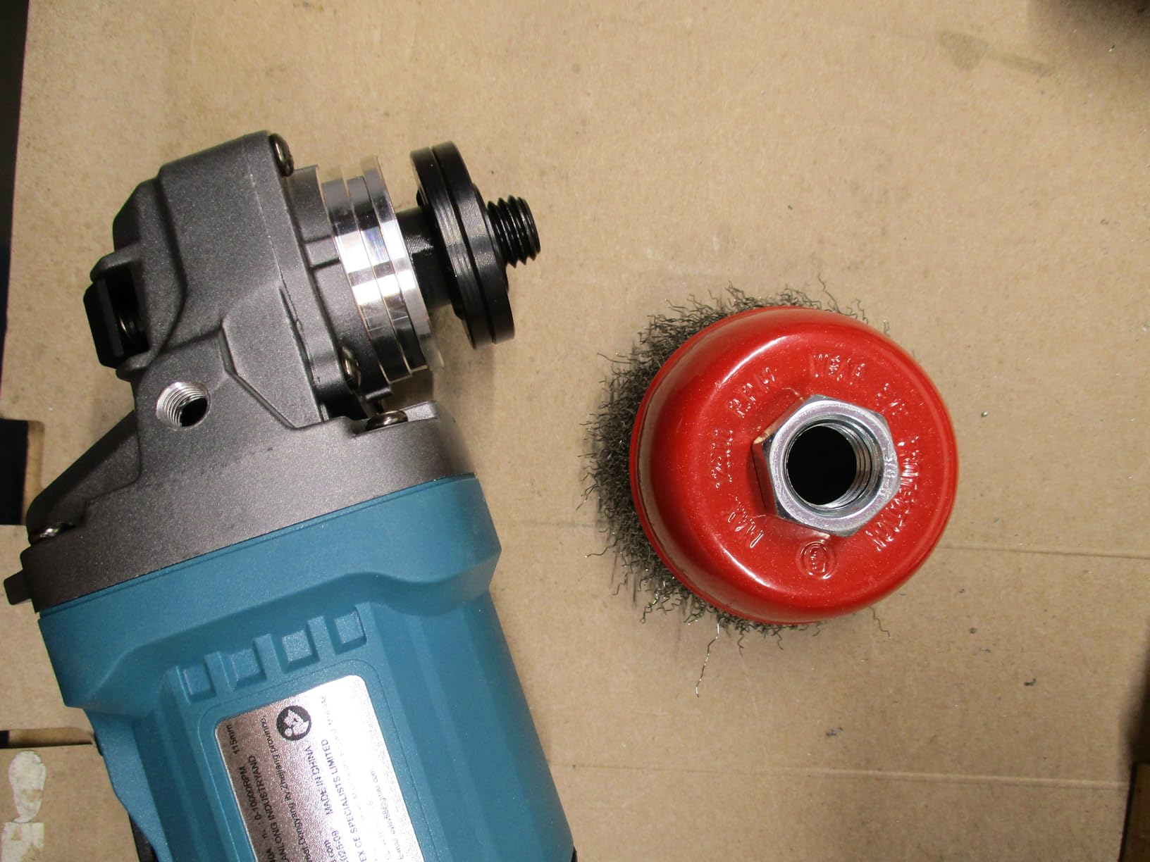 SEESII Cordless Angle Grinder 4-1/2 Inch, 10000RPM Brushless Motor customer photo 2