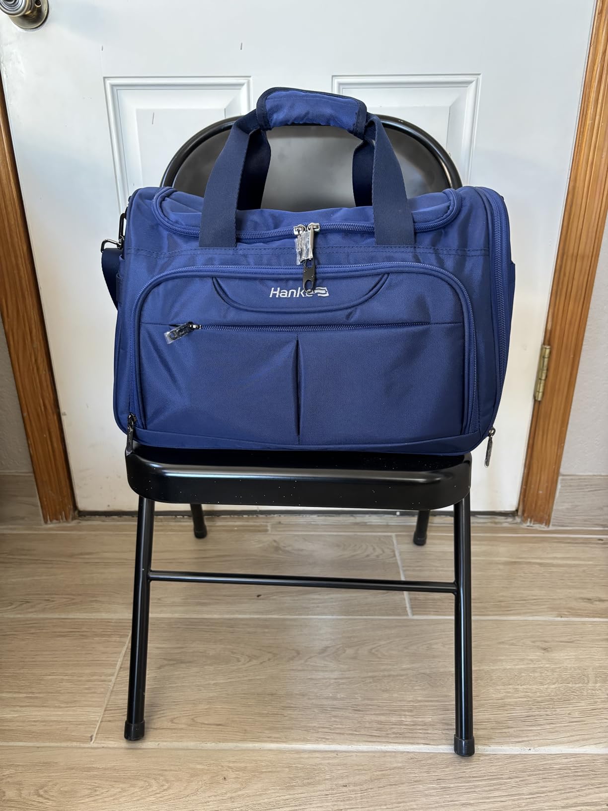 Hanke Small Underseat Carry On Luggage Bags for Travel with 10 Pockets. customer photo 1