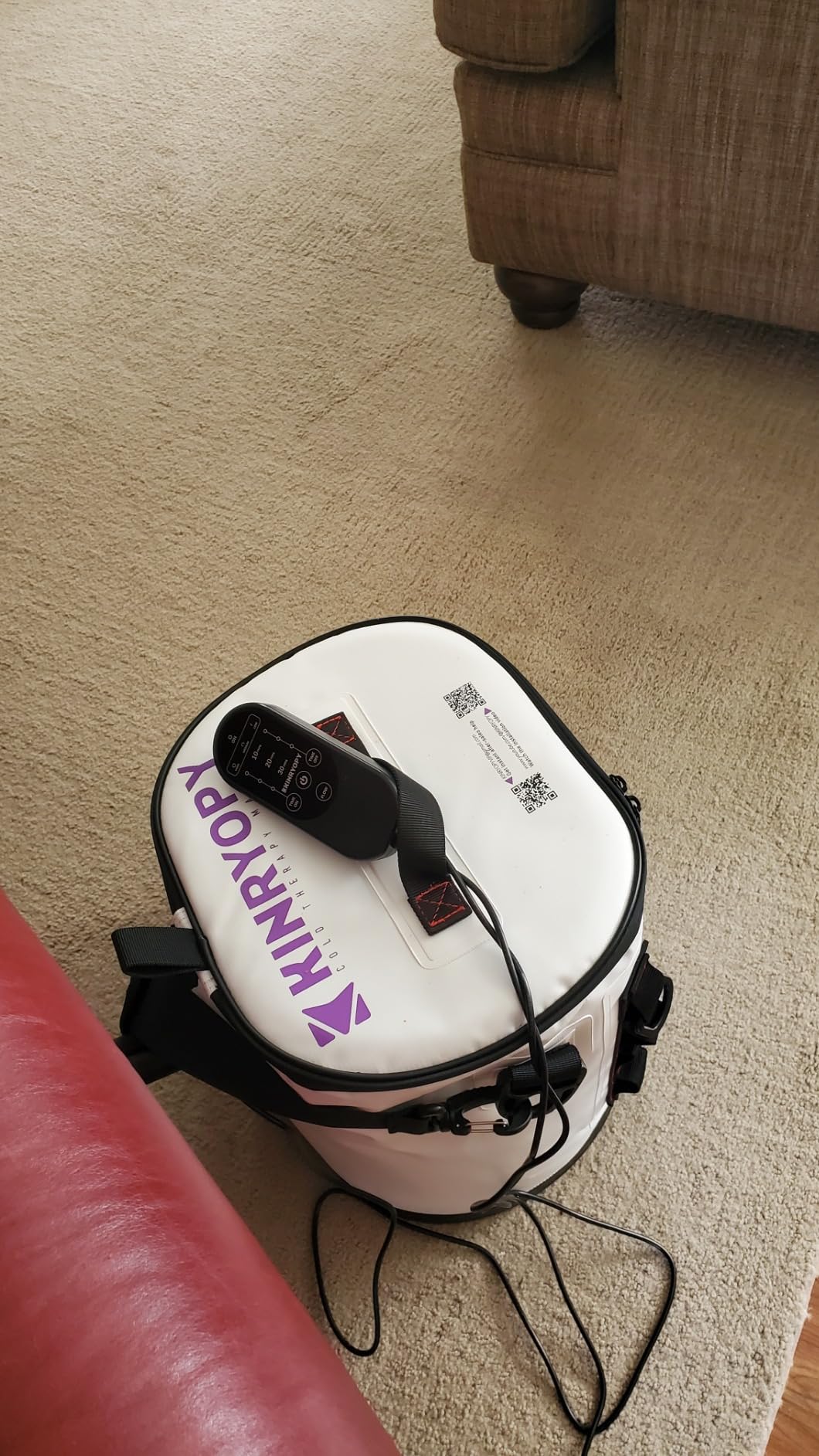 Cold Therapy Machine for Knee with Programmable Timer & Quiet Pump customer photo 2