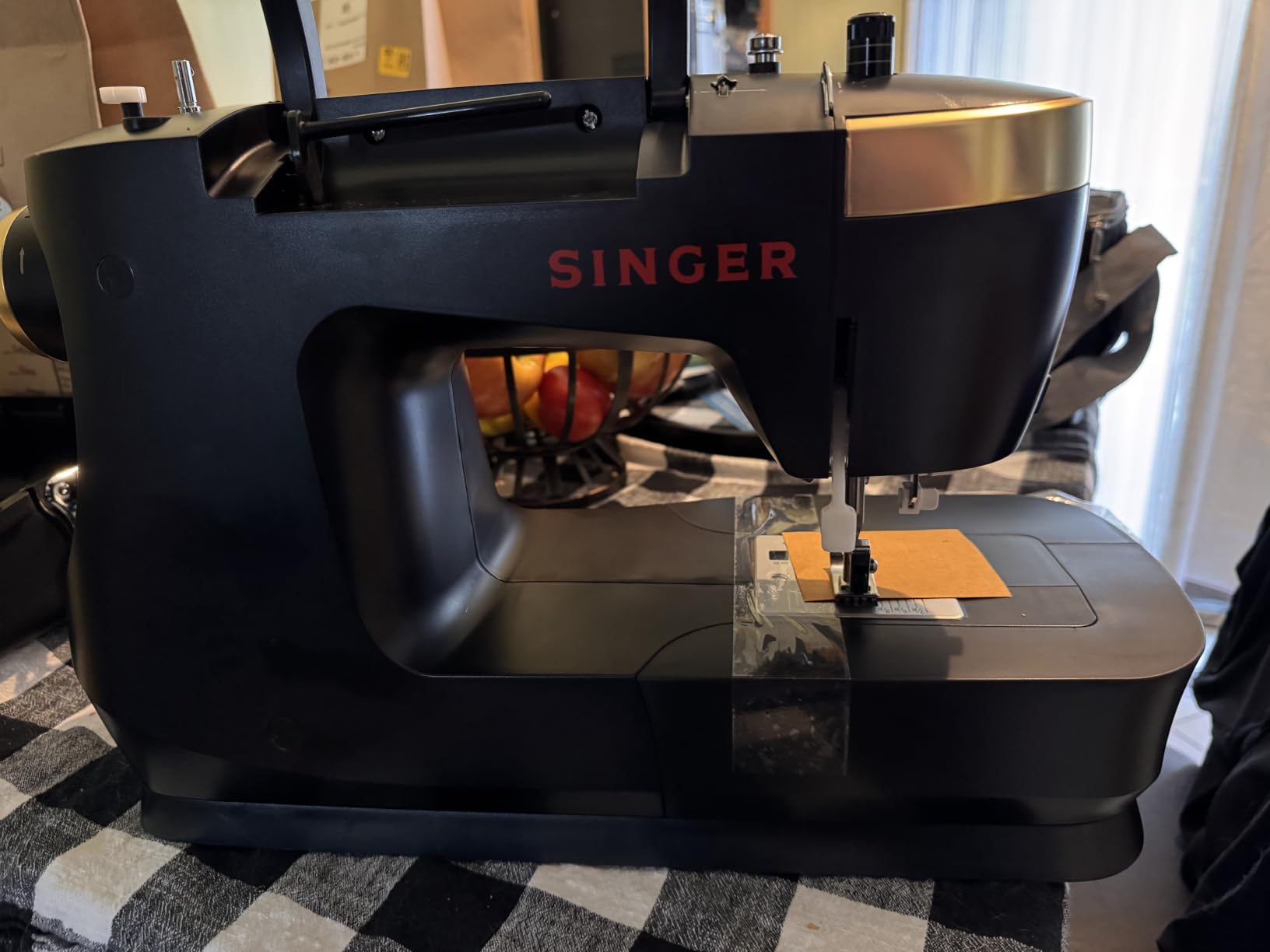 SINGER Heavy Duty 500 Super Bundle Sewing Machine with Carrying Case and Accessories, 23 Built-in Stitches, High Speed Motor, Strong Piercing Power, 1-Step Buttonhole, Metal Frame, LED Light customer photo 1
