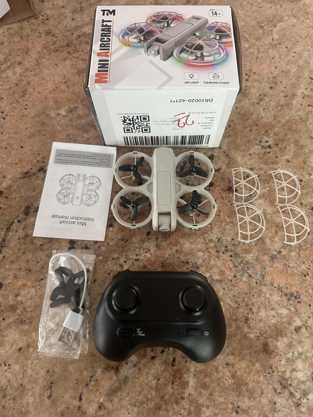Drone with Camera for Adults Beginners Kids, Fun 1080P Foldable Mini Drone for Exciting Indoor Outdoor Play, RC Quadcopter with 2 Batteries, One Key Start, Easy to Fly, Altitude Hold, 3D Flips customer photo 1