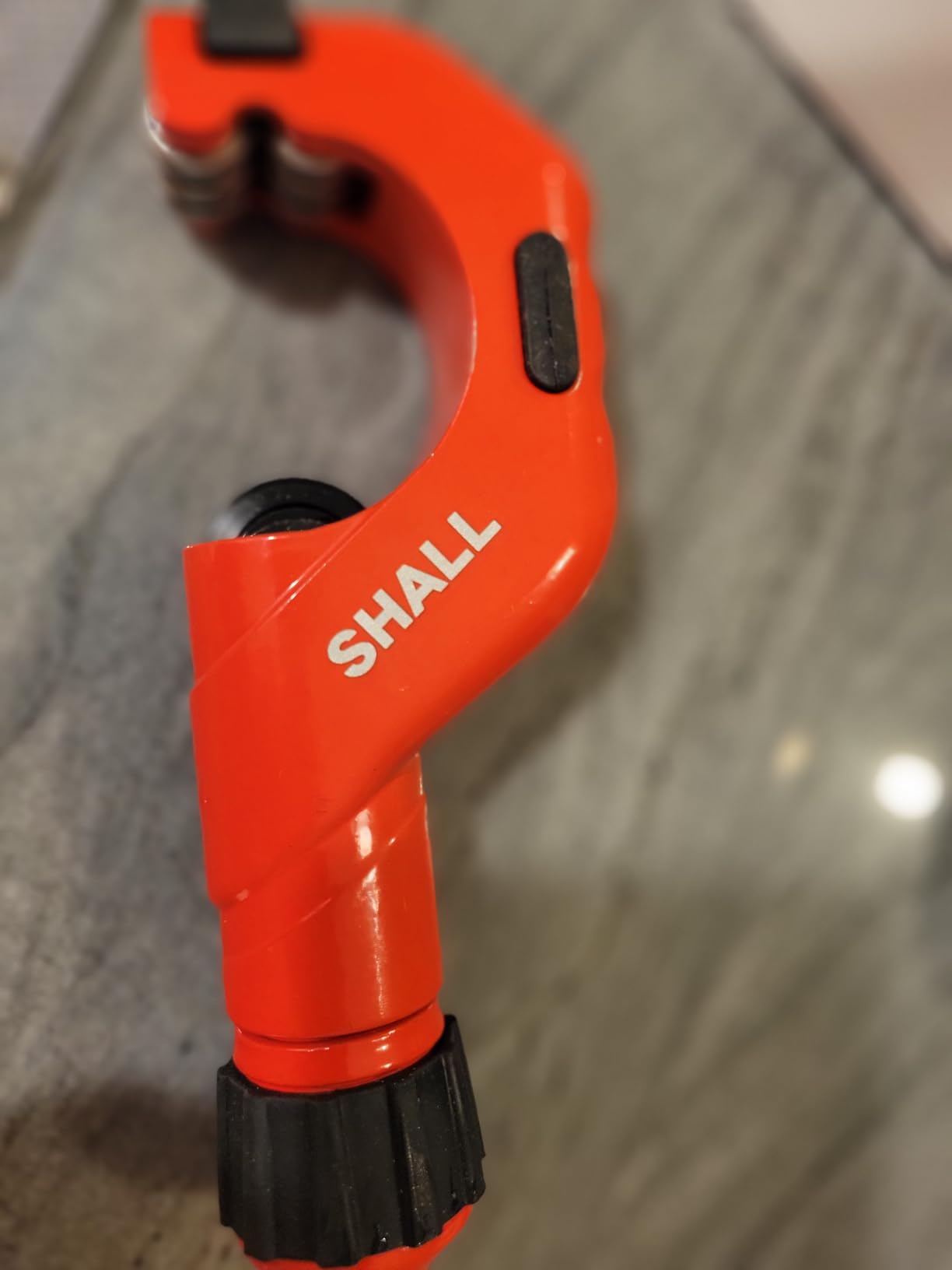 SHALL 4-Piece Tubing Cutter Set, 1/4'' to 2''OD Heavy Duty Copper Pipe Cutter, 1/8'' to 7/8'' Mini Tube Cutter, Deburring Tool & Inner Outer Pipe Reamer for Copper, Aluminum, Stainless Steel, PVC Pipe customer photo 1