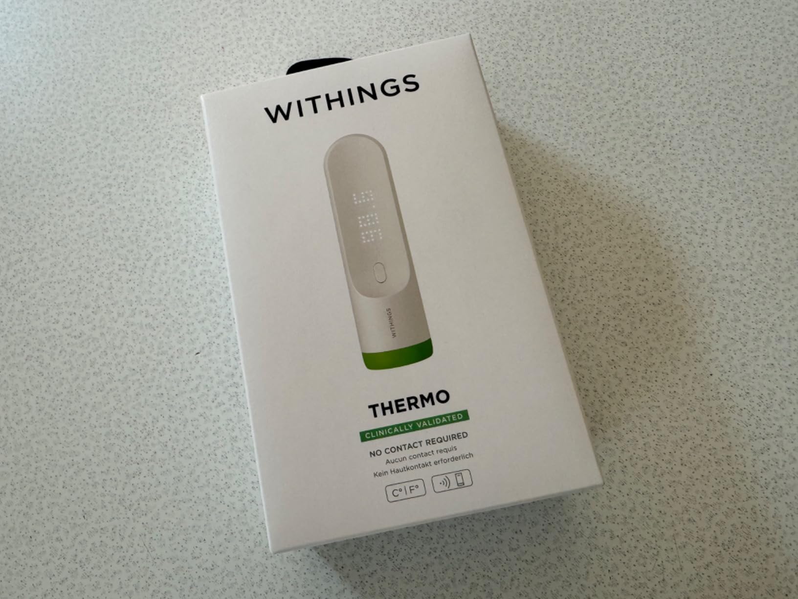WITHINGS BeamO - Contactless Smart Thermometer, ECG Monitor, Stethoscope customer photo 2