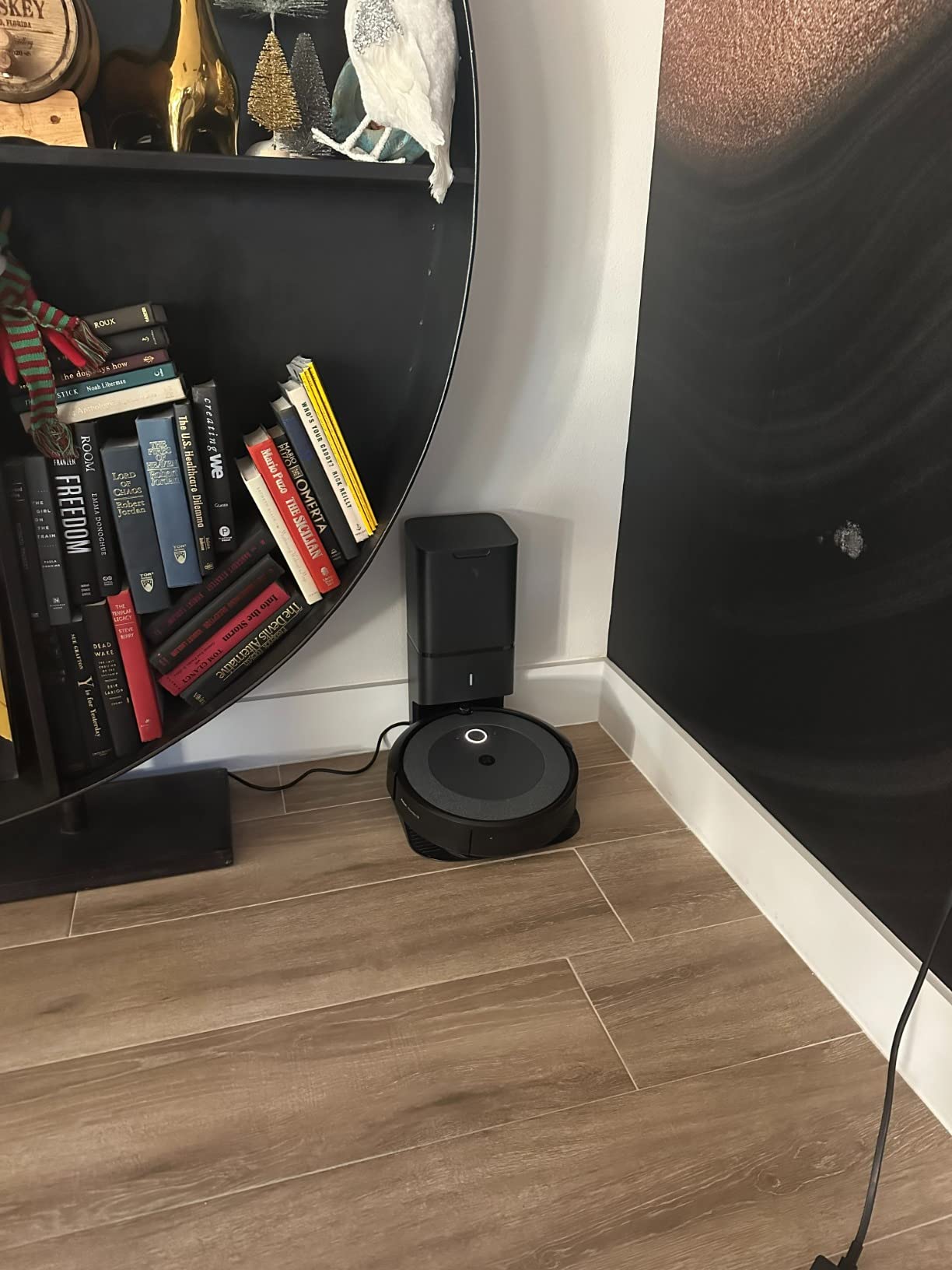 iRobot Roomba 105 Vac Robot Vacuum with AutoEmpty Dock - Self-Empties for 75 Days, Easy to use, Intense Power-Lifting Suction, LiDAR Navigation, Multi-Surface Cleaning, Cleans in Neat Rows | Up to 75-day capacity, LiDAR navigation, intense suction, neat-row cleaning customer photo 2