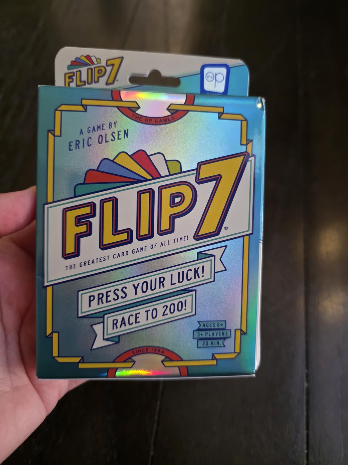 USAOPOLY Flip 7 Card Game, The Ultimate Blend of Press Your Luck Strategy customer photo 2