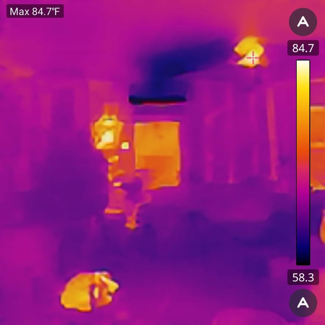 GOYOJO Thermal Imaging Camera for Android/iphone 15/16/17 iOS Series 192x192 IR Resolution– Water Leak Detection HVAC Electrical Plumbing, Automotive Repair, Home Inspection, DIY-USB-C Infrared Imager customer photo 1
