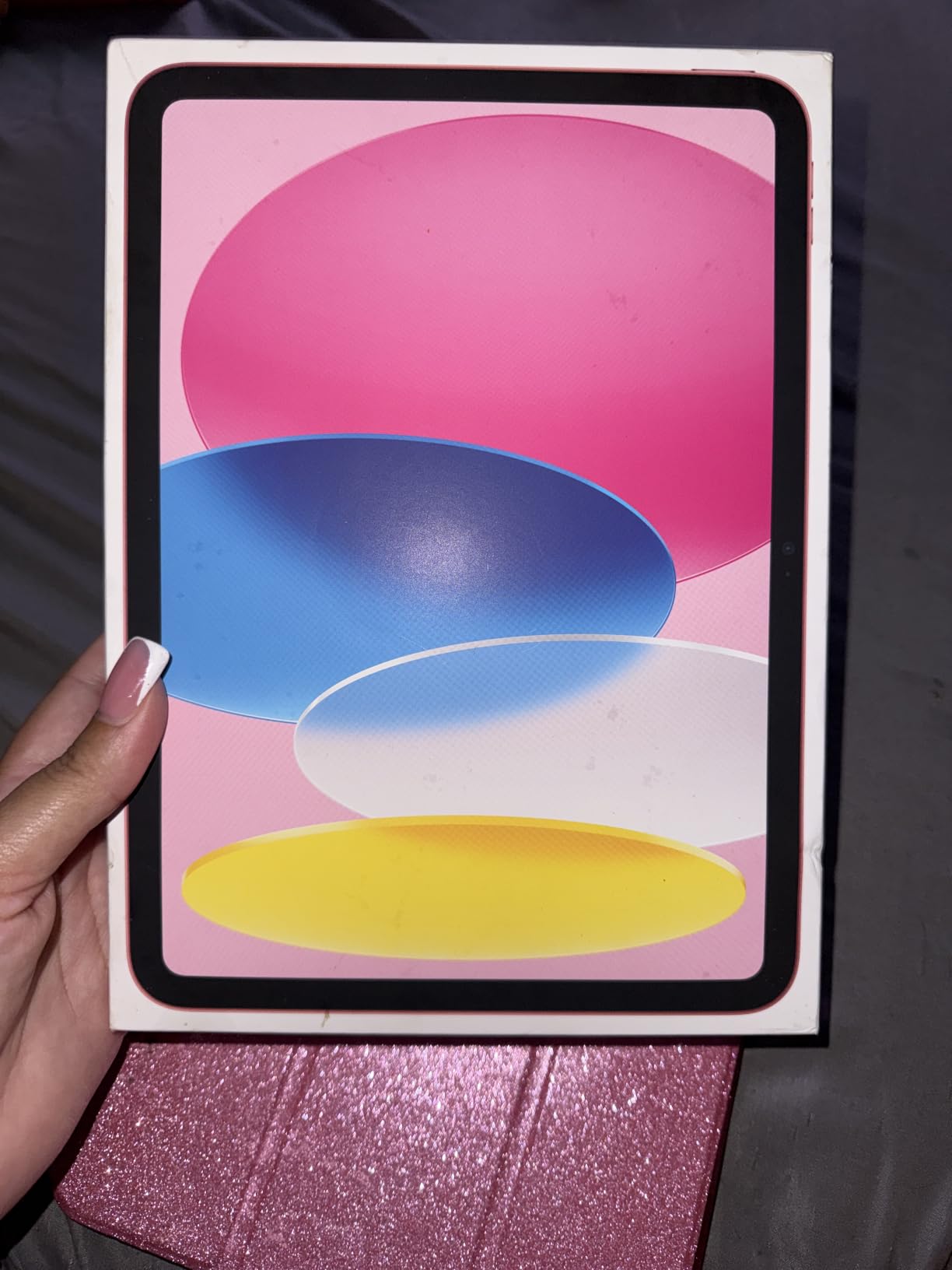 Apple iPad 11-inch: A16 chip, 11-inch Model, Liquid Retina Display, 128GB, Wi-Fi 6, 12MP Front/12MP Back Camera, Touch ID, All-Day Battery Life — Silver customer photo 1