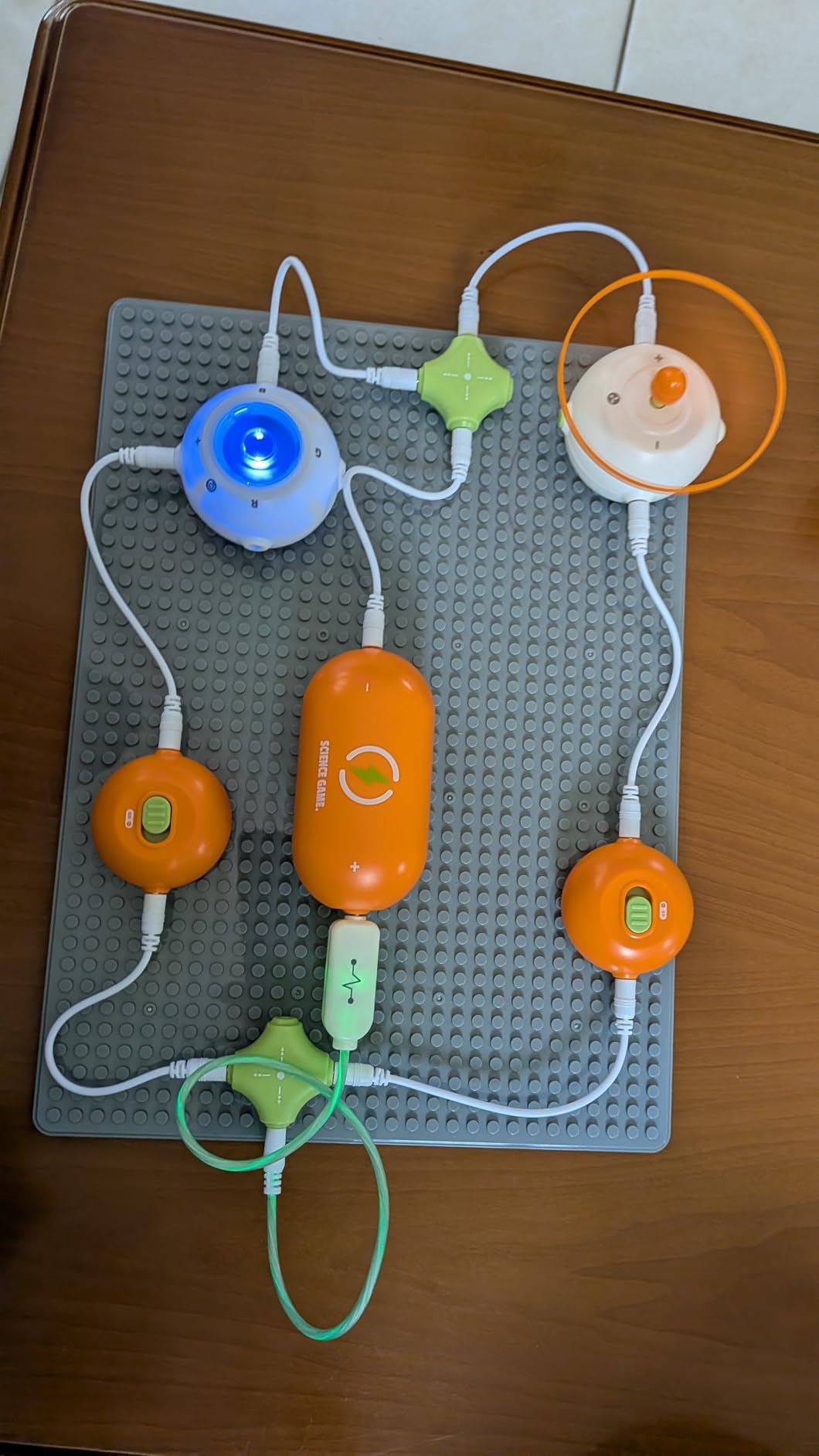 Science Kits for Kids, 448+ Projects Circuit Exploration Kits Educational Electronics Toys for Boys & Girls Hands-On Engineering Toy, Birthday, Halloween, Christmas Gift for Ages 5 6 7 8 9 10 11 12 customer photo 1