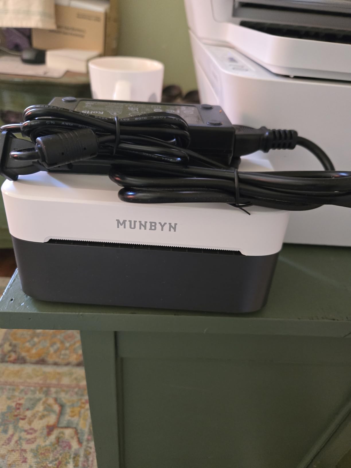 MUNBYN Bluetooth Thermal Label Printer, Wireless 4x6 Shipping Label Printer | Work for Small Business, Compatible with Android, iPhone, Windows, Mac, Chromebook, Print Width 1.57
