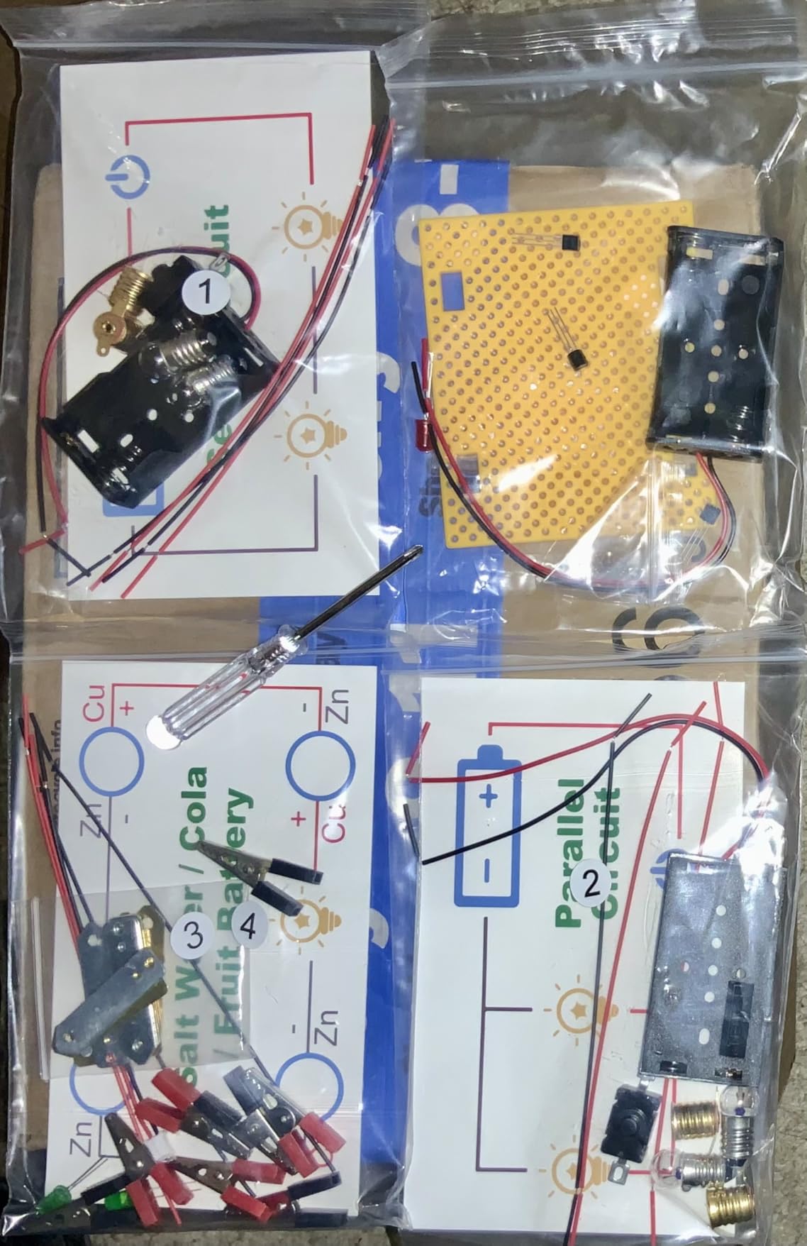 STEM Electric Circuit Kit, Electricity Science Project Light Bulb Experiments for Kids Teens, Electrical Engineering Kits Age 8-12 12-14, Fruit Energy Projects Circuits Experiment customer photo 1