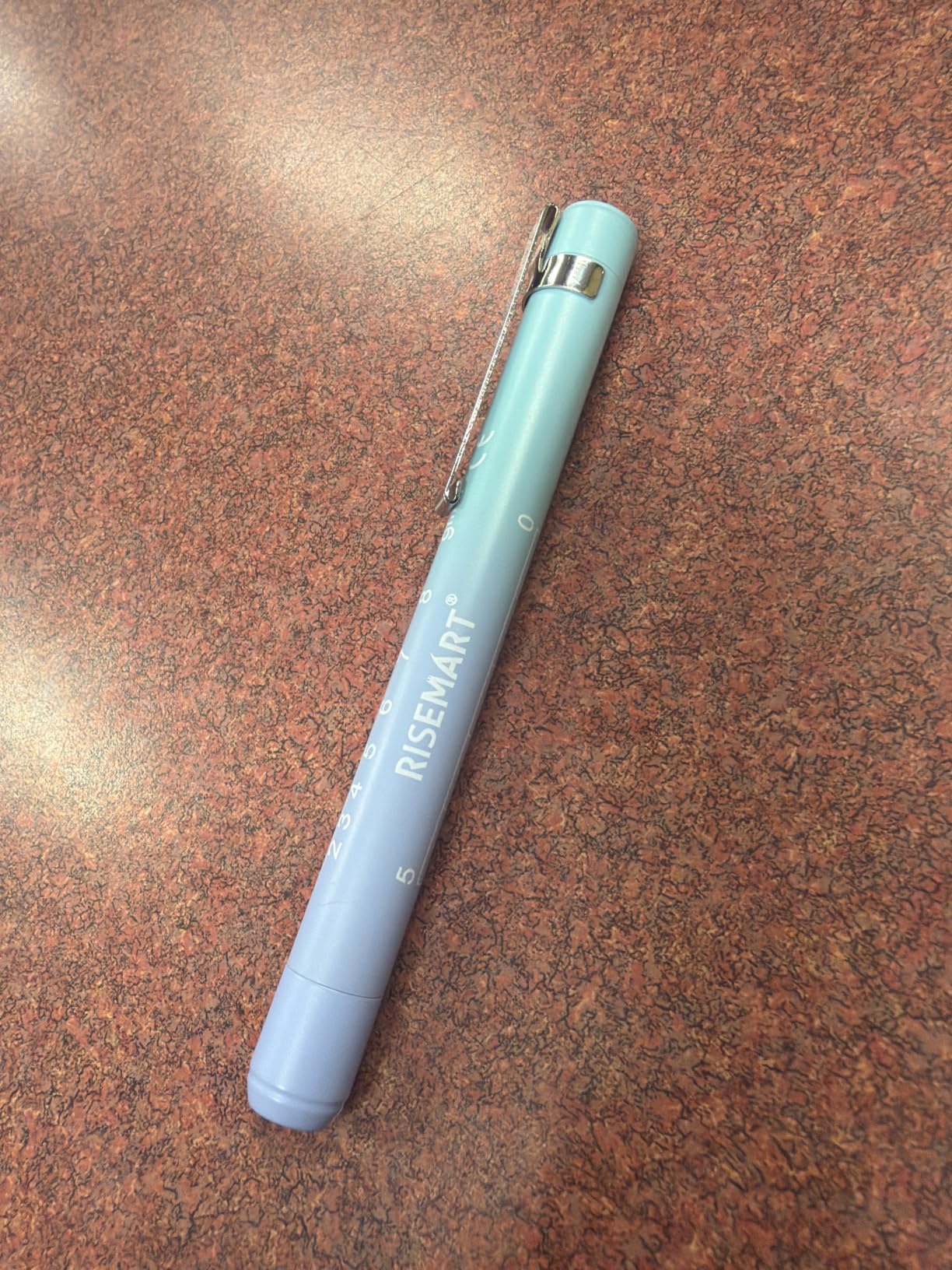 Rechargeable Pen Light for Nurses and Doctors – LED Medical Penlight with USB Charging, Dual Light Modes, Durable Clip – Ideal Gift for Graduation, Night Shift, Clinical Use – Orange Pink Gradient customer photo 1