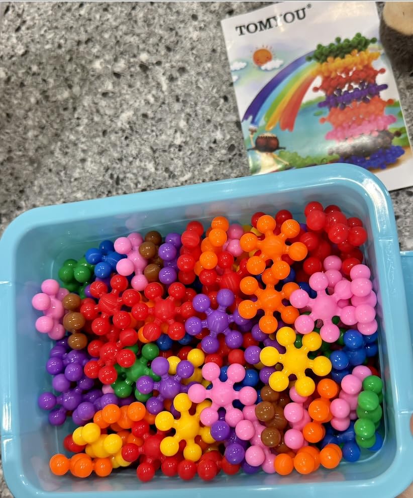 TOMYOU 300 Pieces Building Blocks Kids STEM Toys Educational Classroom customer photo 2