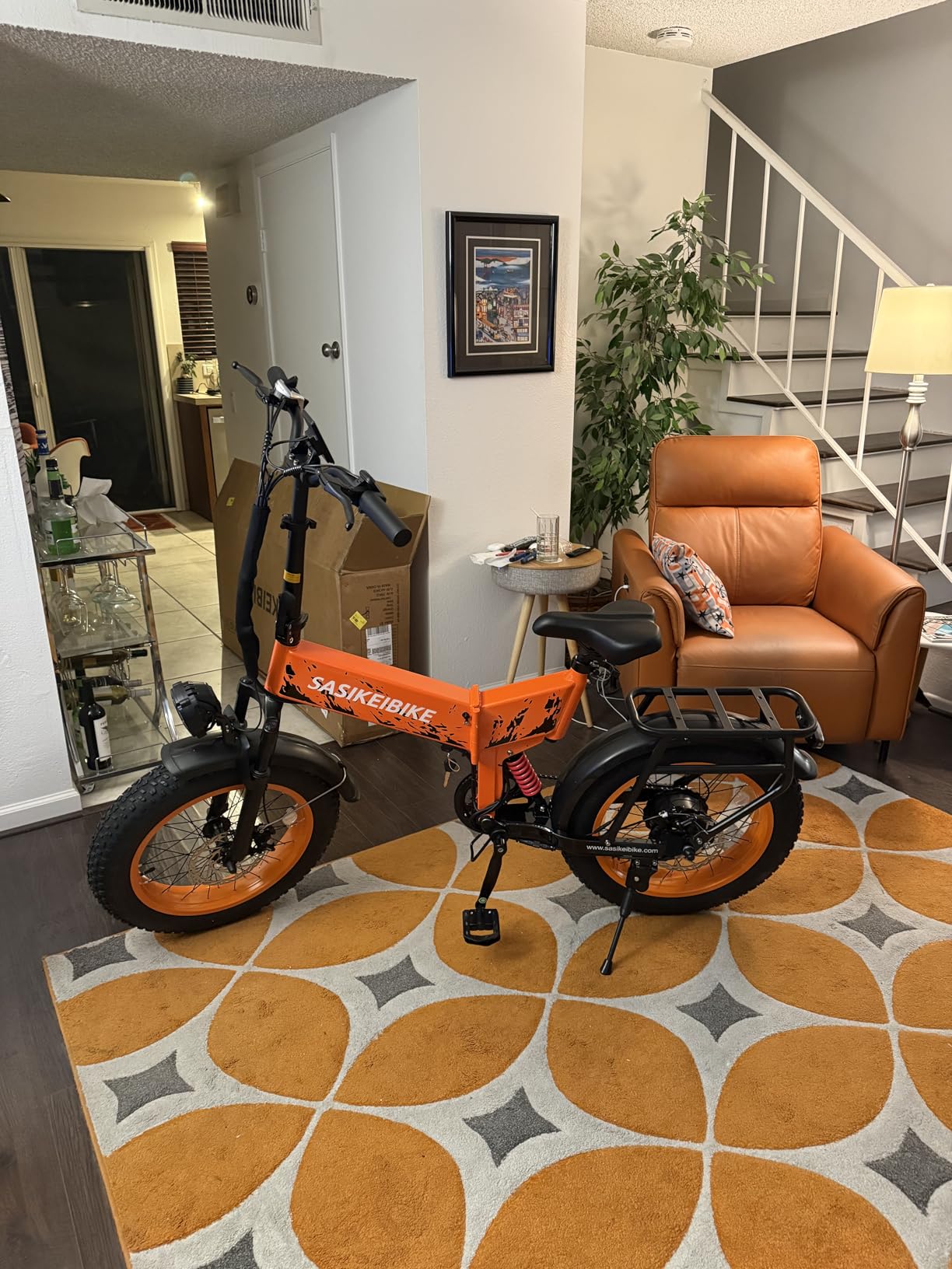 vefreedom 1500W Folding Electric Bike for Adults, 52V 20AH Large Removable Battery E Bike,70 Miles Max Range, 20