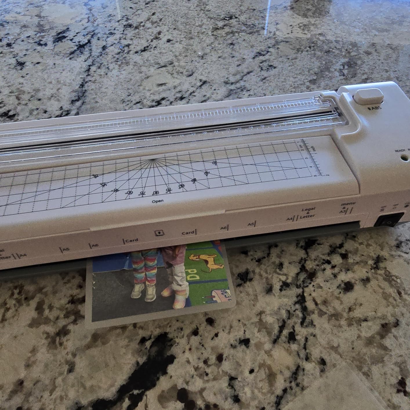 Laminator Machine 13 Inch Lamination Machine with Auto Paper Feed, Never Jam A3 Thermal Lamination, 20 Laminating Sheets 10-in-1 Laminator with Cutter, Trimmer & Corner Rounder for Office School Home customer photo 1