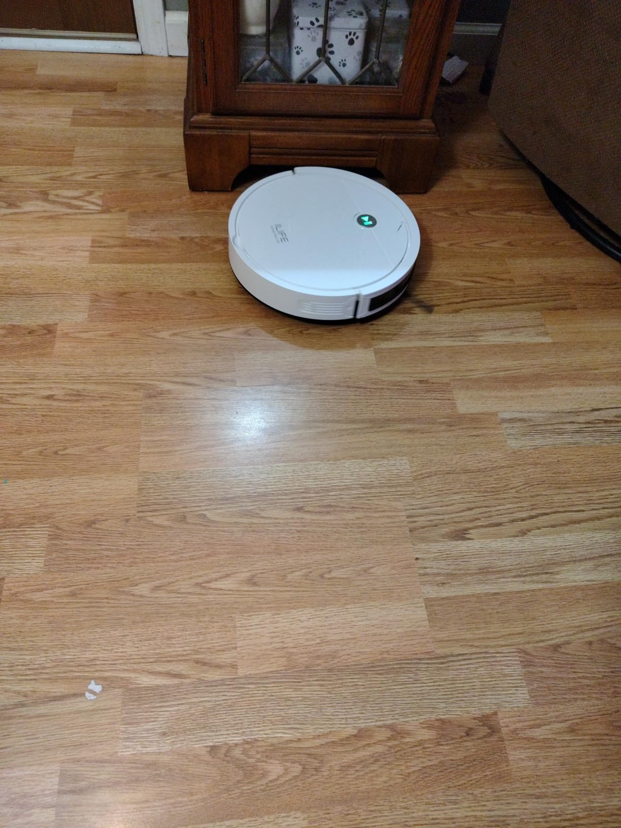ILIFE V2 Robot Vacuum Cleaner, Tangle-Free Suction | 120 Mins Runtime, Slim, Self-Charging Robotic Vacuum Cleaner, Ideal for Pet Hair and Hard Floors customer photo 2