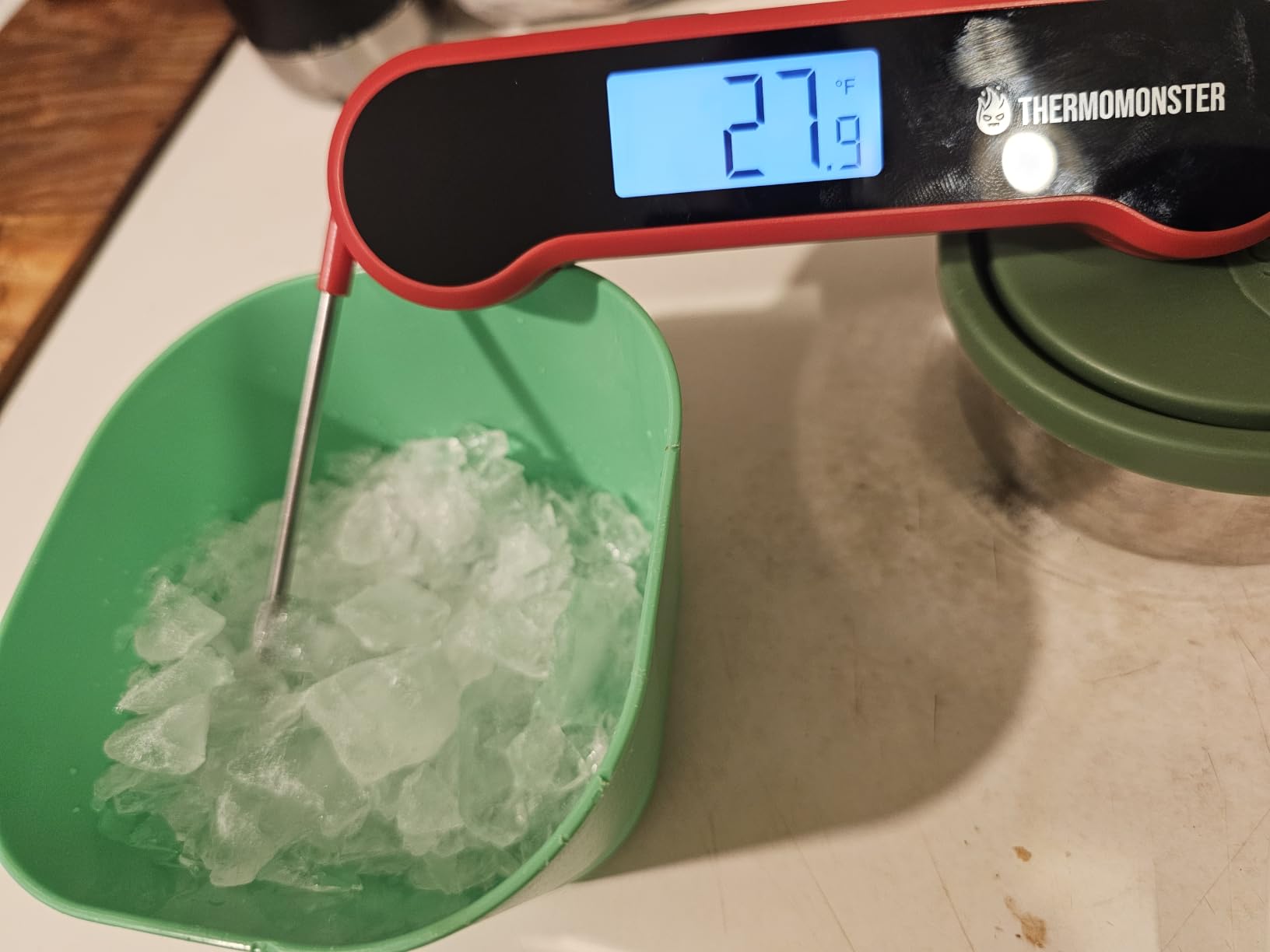 0.5 Sec Instant Read Meat Thermometer Digital for Cooking, Red customer photo 1
