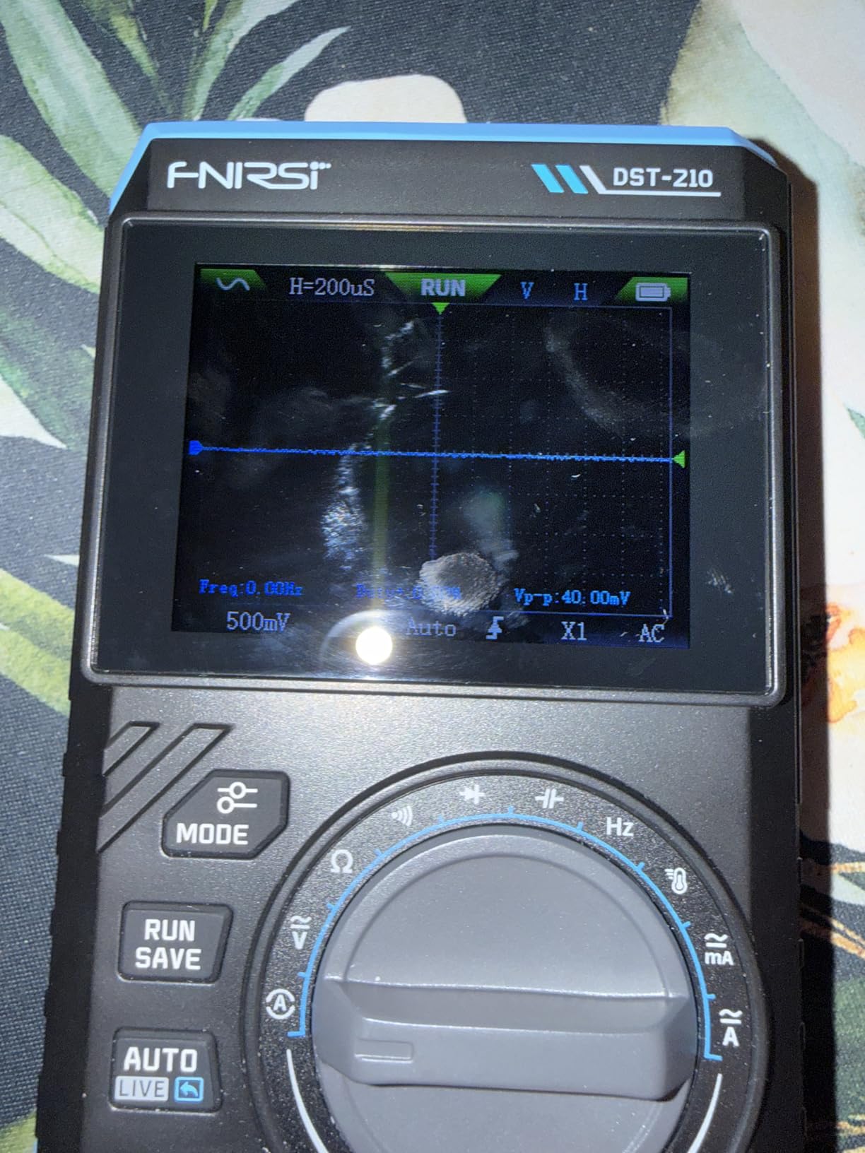 FNIRSI DST-210 3-in-1 10MHz Handheld Oscilloscope Multimeter DDS Generator customer photo 1