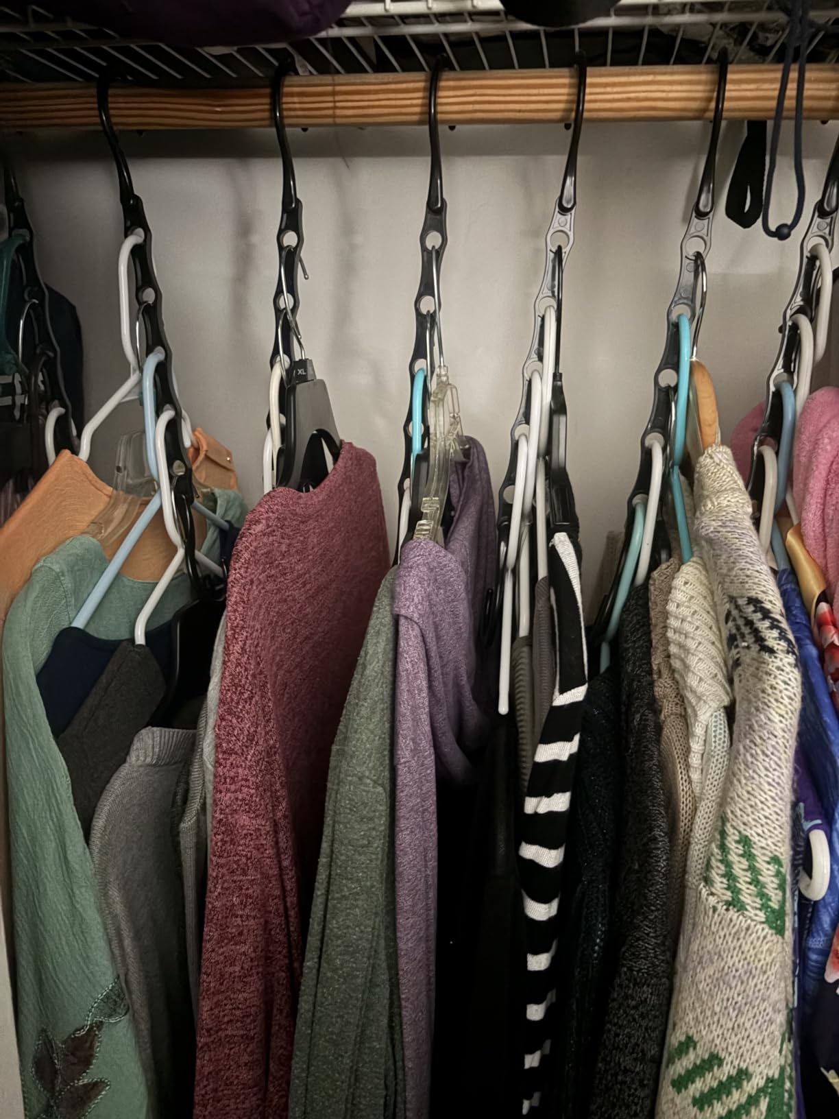 HOUSE DAY College Dorm Essentials 6 Pack, Multifunctional Closet Organizers customer photo 1