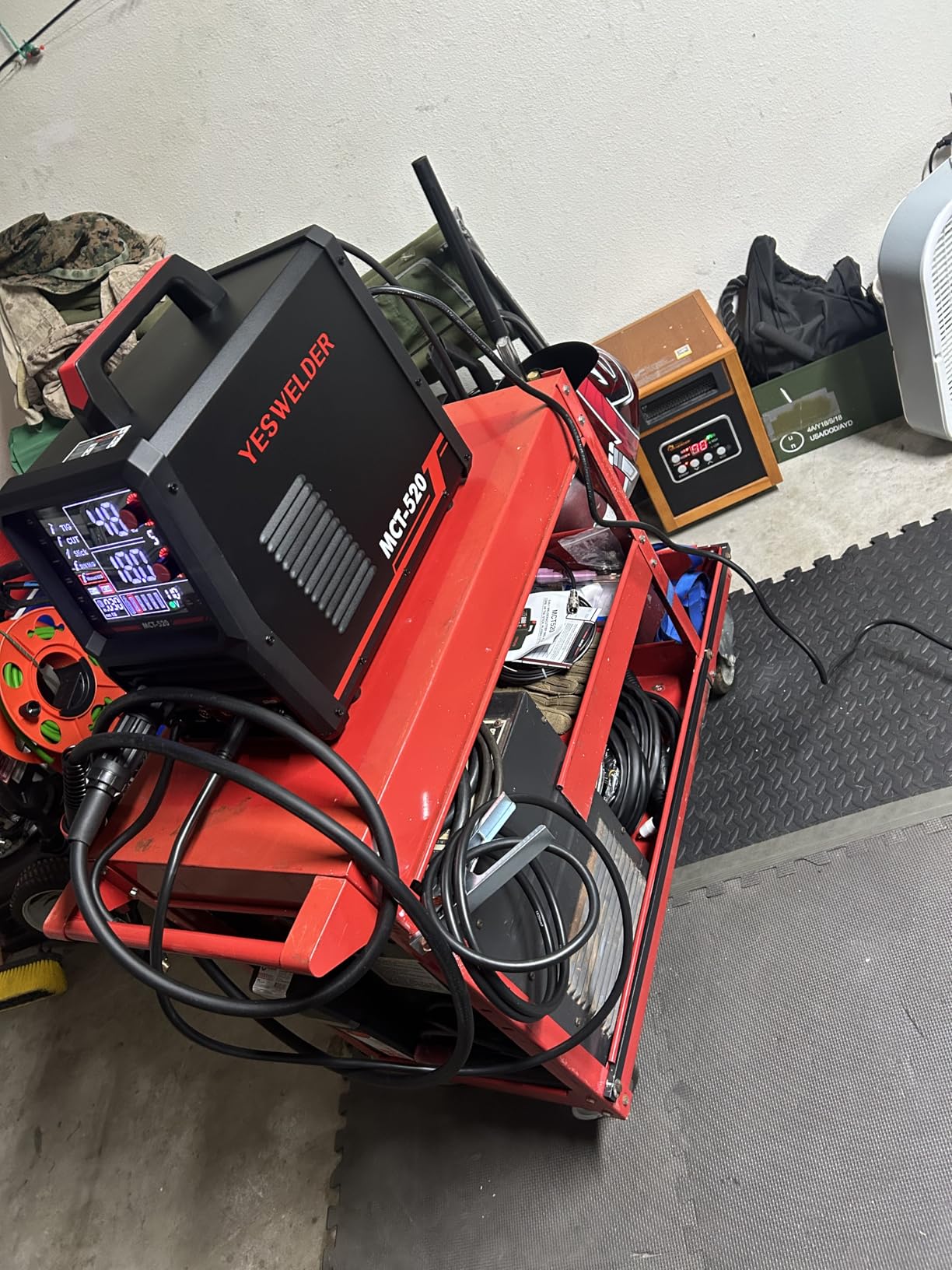 YESWELDER 6-in-1 Welder & Plasma Cutter Combo, 110V/220V MCT-520 customer photo 1