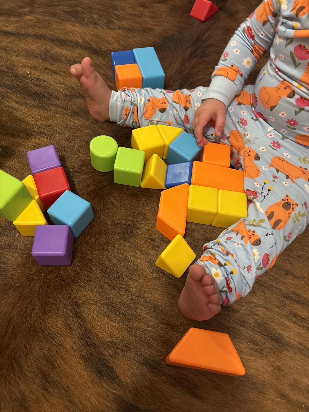 Pairez Toys Magnetic Blocks, Large Magnetic Building Blocks for Toddlers customer photo 2