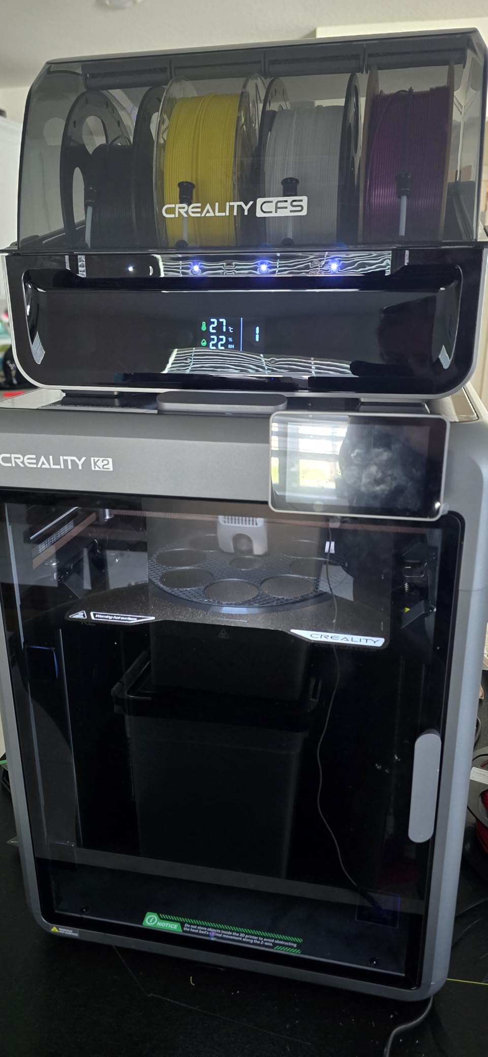 Creality K2 (A) Combo 3D Printer, Multicolor Printing with CFS customer photo 1