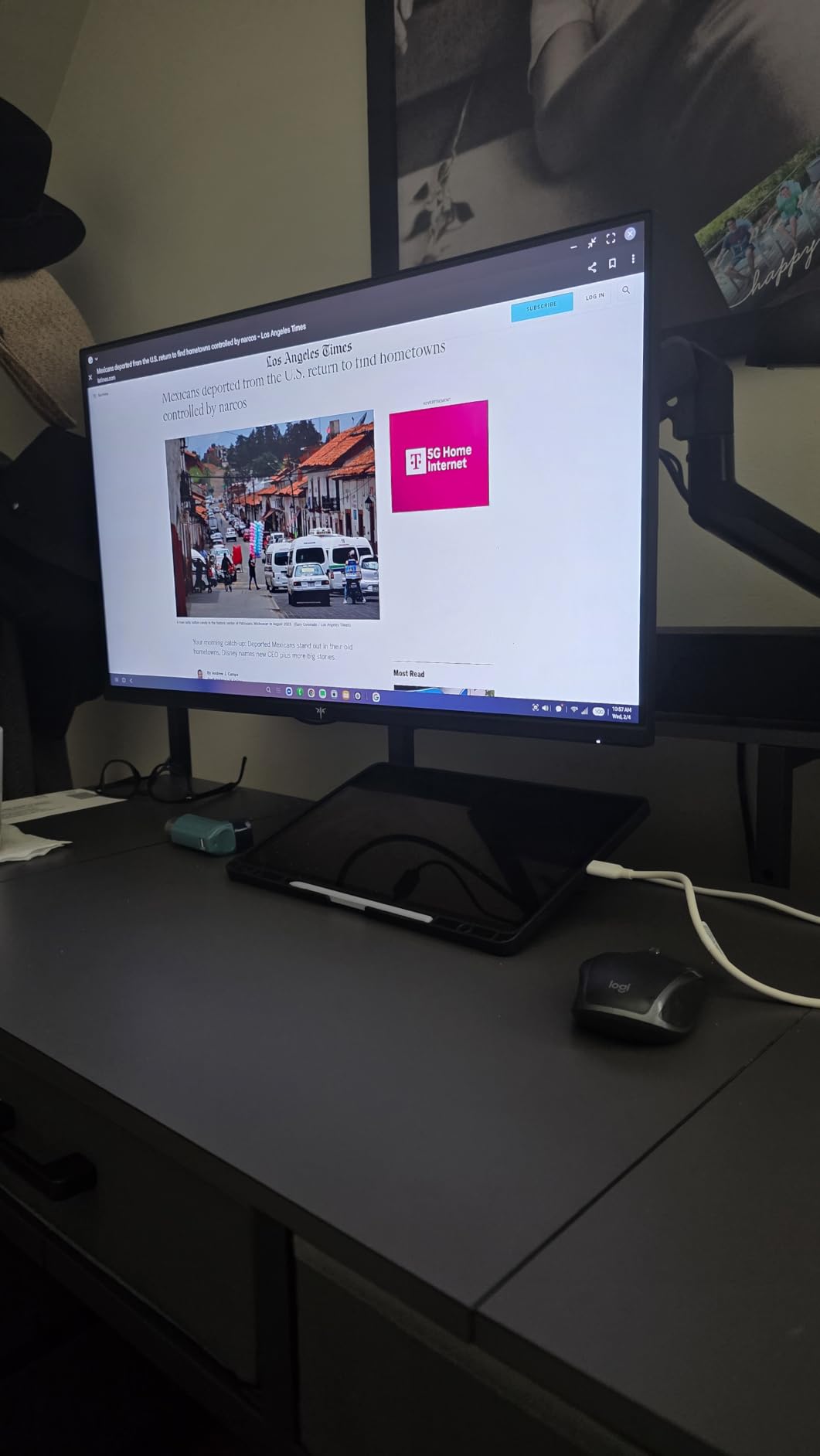 KTC 24 Inch Gaming Monitor 180Hz - 1440P Computer Monitors, Fast IPS H24T7 customer photo 1