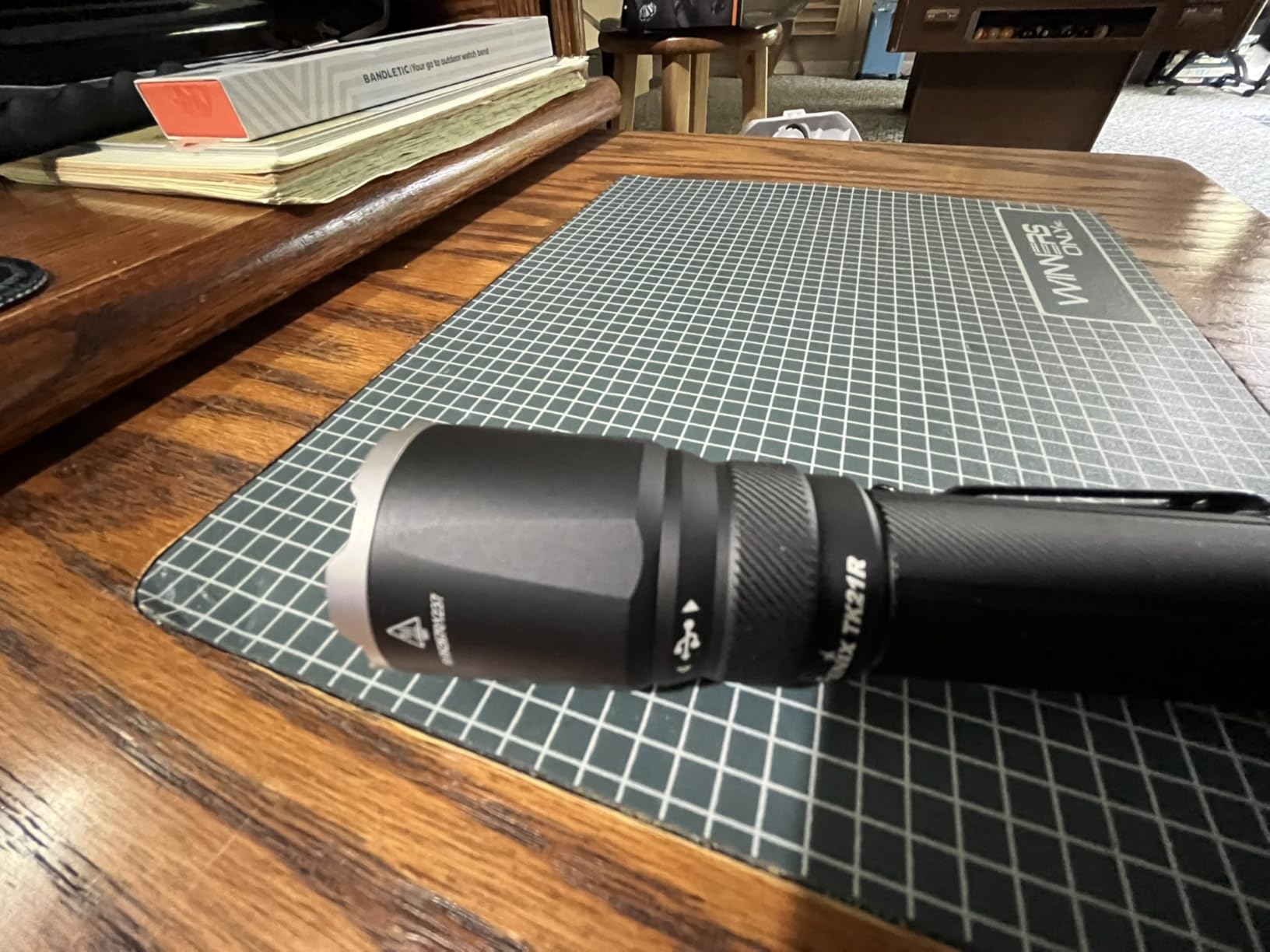 Fenix TK21R Tactical Flashlight, 3600 Lumens High Lumen USB-C Rechargeable Fast Charging Compact Waterproof Single Hand Operation with Lumentac Organizer customer photo 1