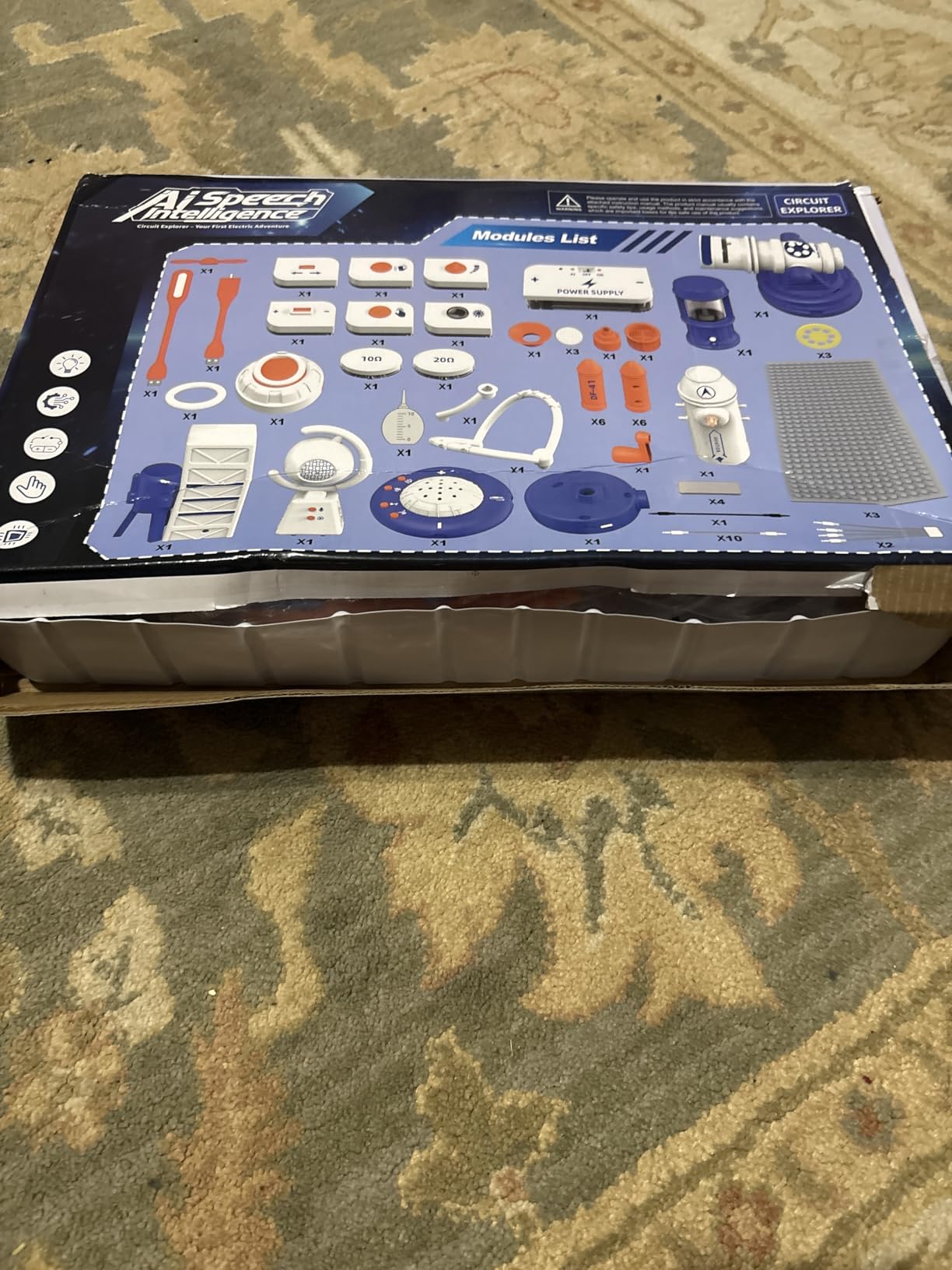 Science STEM Kits for Kids, Electronics Exploration Kit, 66 Pcs DIY Circuit Parts, Over 1200 Projects, STEM Educational Toy Gifts for Kids Boys Girls Ages 3 4 5 6 7 8 9 10 11 12, Color Project Manual customer photo 1