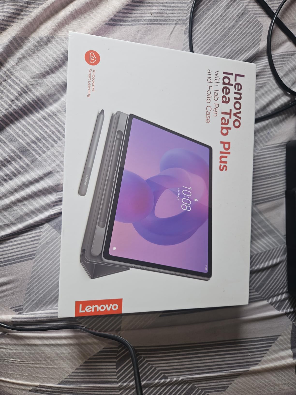Lenovo Idea Tab Plus - Lightweight Tablet - 12.1″ 2.5K IPS Touchscreen Display - 90Hz - MediaTek Dimensity 6400-8GB Memory - 128GB Storage - Integrated Arm Mali-G57 MC2 - tab Pen & Folio case customer photo 2