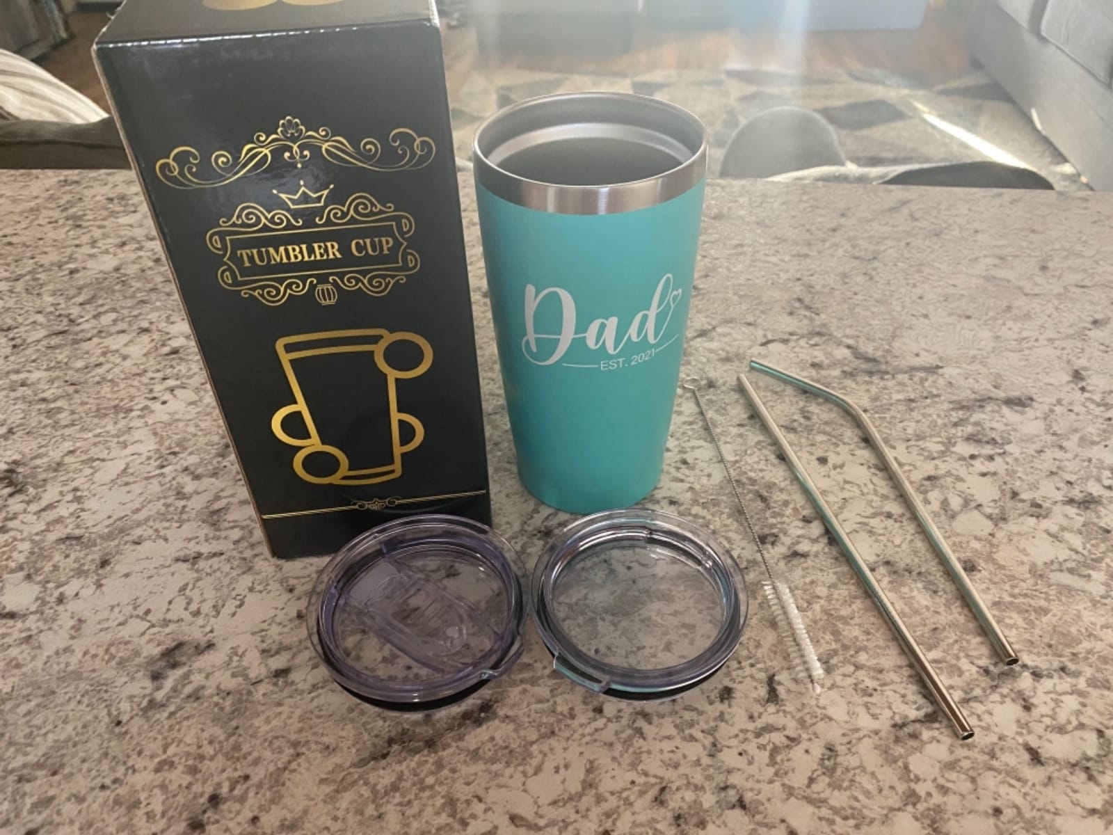 BIRGILT Pilot Gifts for Men - I Can Fly Pilot Tumbler Cup 20 oz customer photo 2