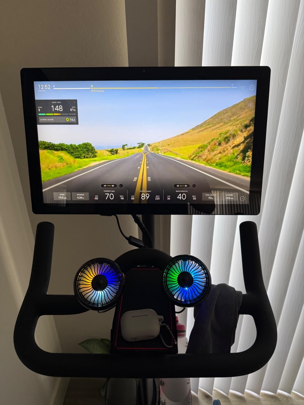 Peloton Exercise Bikes, Indoor Stationary Cross Training Bikes for Home Item customer photo 1