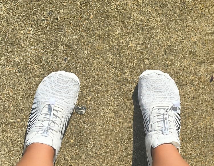 Barefoot Shoes for Women & Men, Grounded Walking Hiking Barefoot Shoes, Wide Toe Box Non-Slip Water Athletic Footwear, Comfortable Vitality Barefoot Footwear, Trail Running Sneakers Unisex customer photo 1