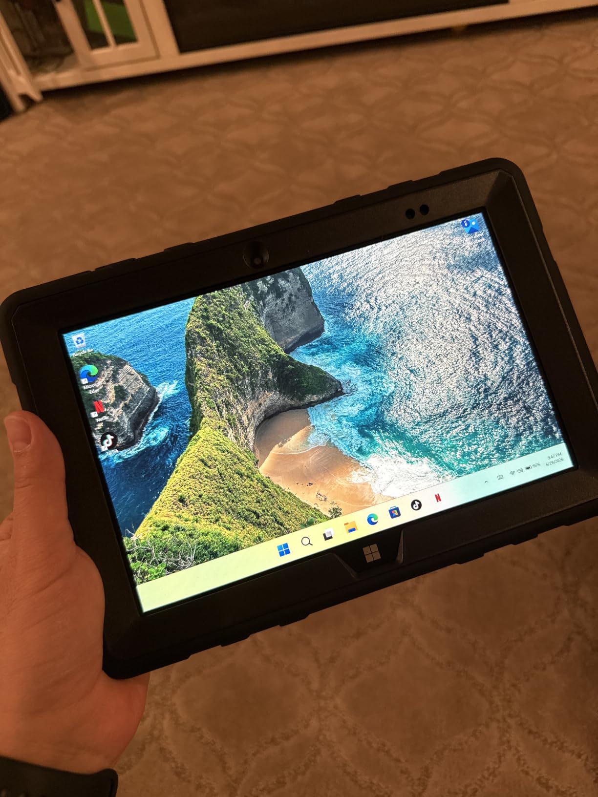 Fusion5 Built in USA 10.1” Windows 11 Professional Rugged Tablet PC - 12GB RAM, 512GB SSD, Intel 13th Gen, Full HD Windows Tablet Computer, HDMI, USB C - 2 Year Full Warranty with Accidental Damage customer photo 2