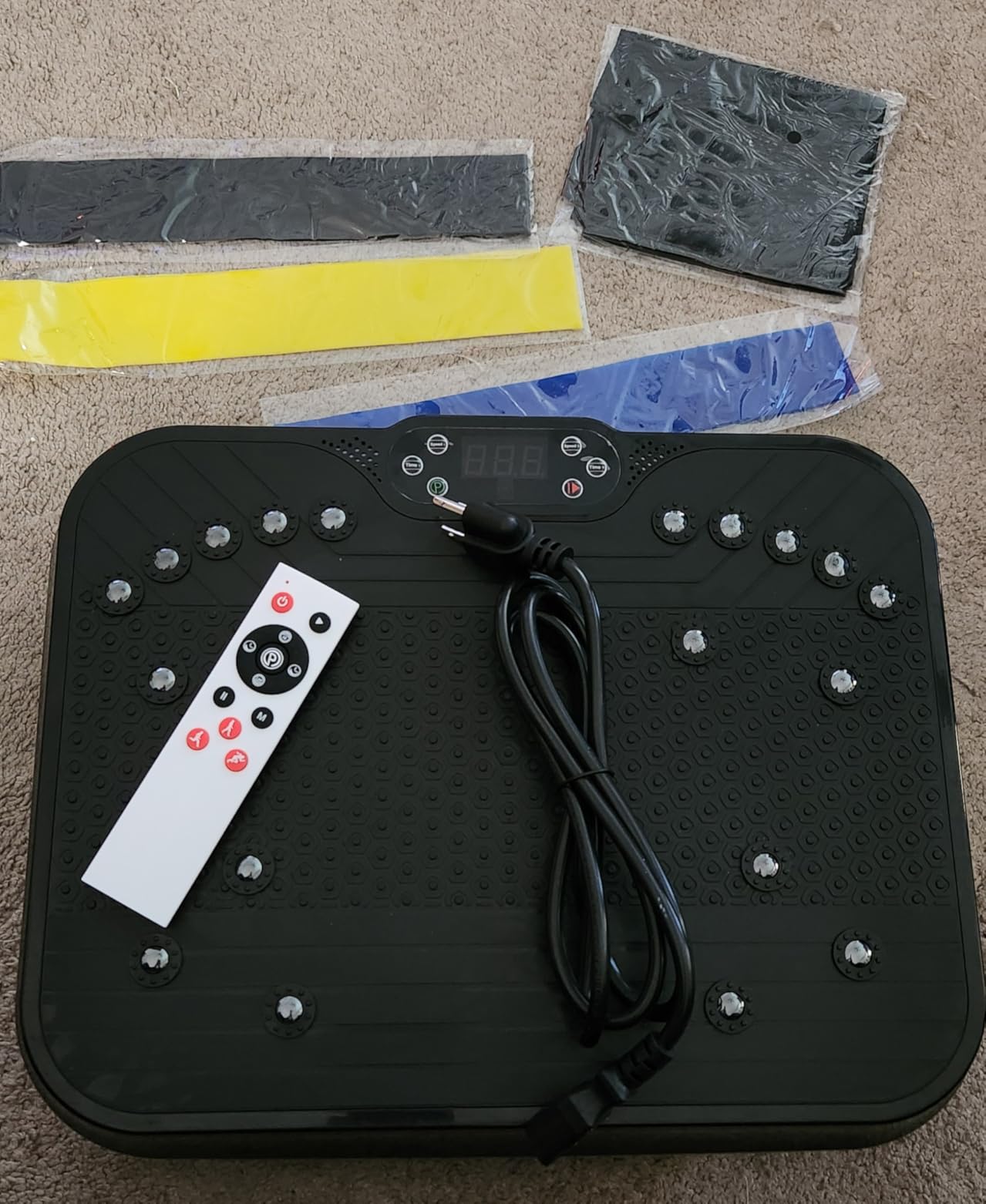 Vibration Plate Exercise Machine for Lymphatic Drainage and Weight Loss customer photo 1